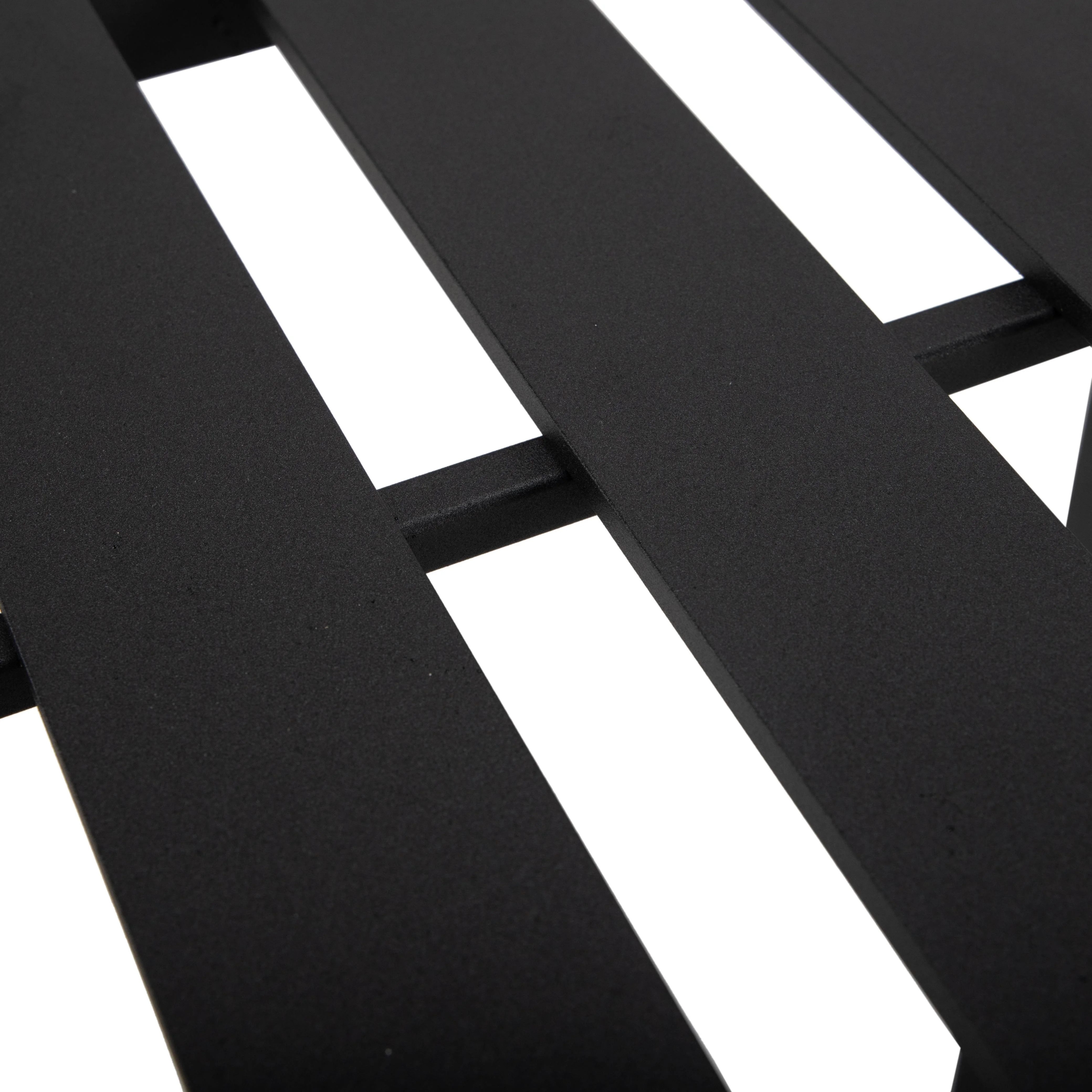 Chelsea Collection Modern Aluminum Outdoor Bar Chair in black with Light Grey Cushions - Set of 2