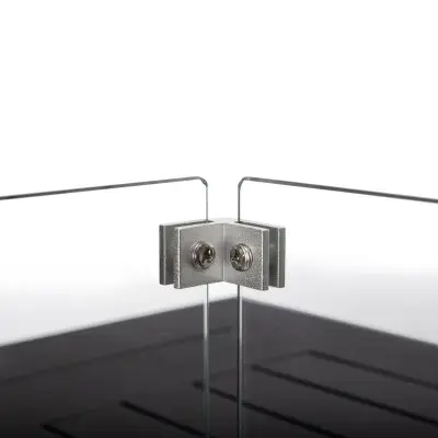 Chelsea Collection Aluminum Outdoor Dining Set, 1 Bar Height Fire Pit Table and 4 Bar Chair in black with Light Grey Cushions