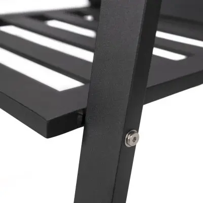 Chelsea Modern Patio Dining Armchair in Aluminum with Removable Cushions Set of 4