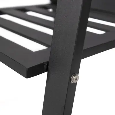 Chelsea 7-Piece Patio Dining Set with 60" Round Aluminum Dining Table and 6 Dining Armchair in Cherry Red