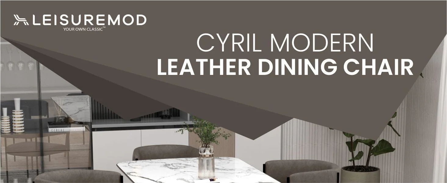 Cyril Collection Modern Chair in Charcoal