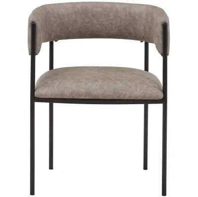 Cyril Collection Modern Chair in Aged Grey