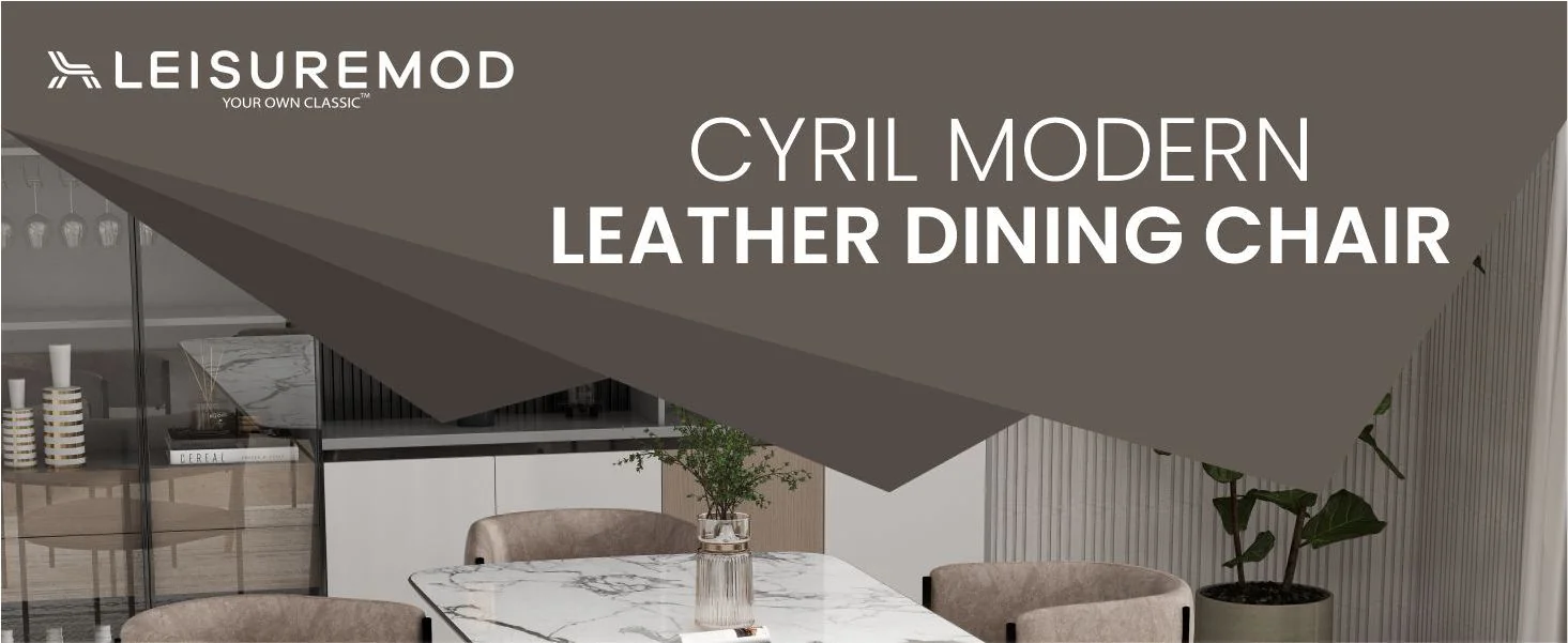 Cyril Collection Modern Chair in Aged Grey Set of 2