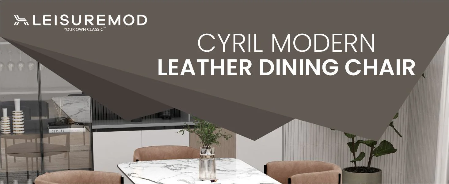 Cyril Collection Modern Chair in Light Brown Velvet Set of 2