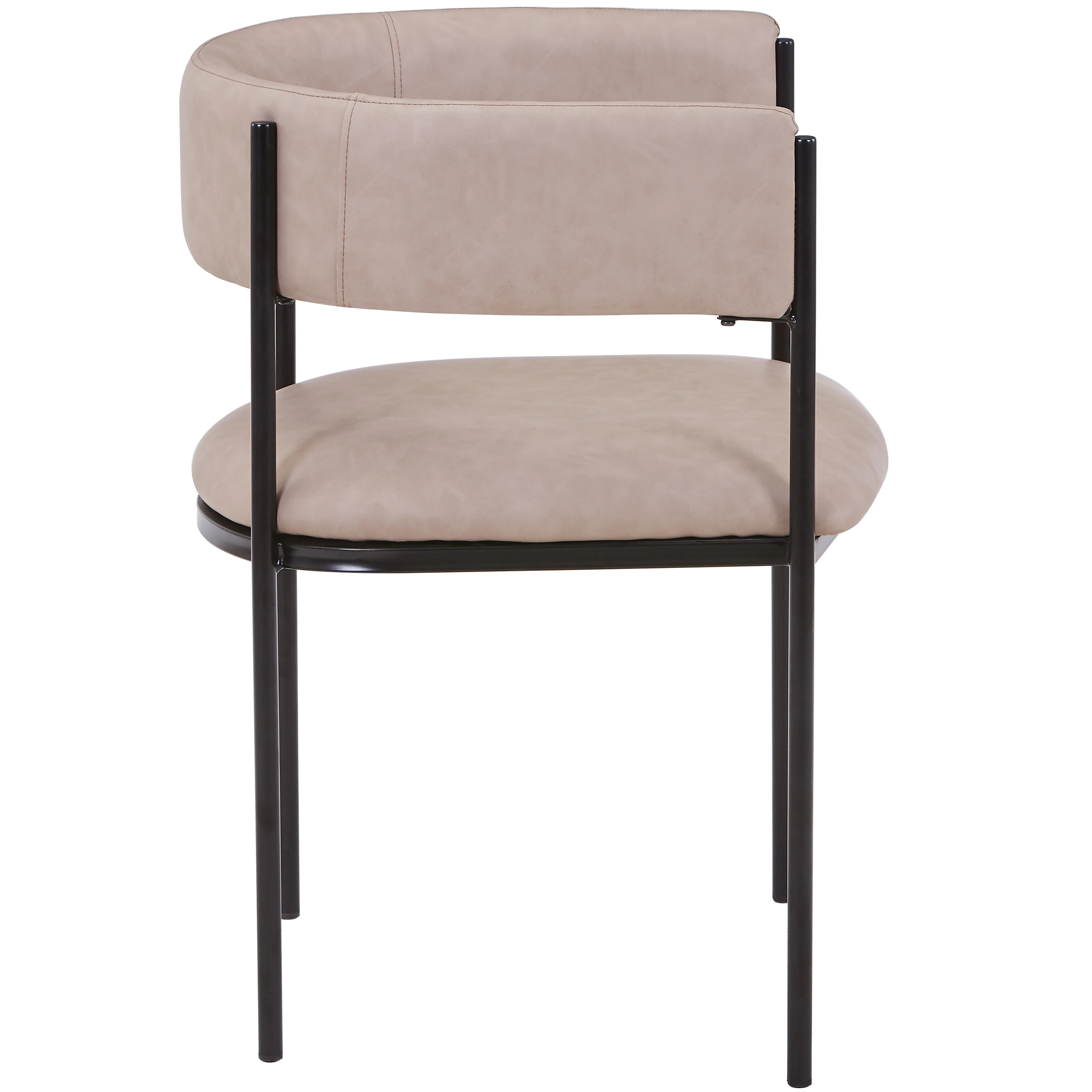 Cyril Collection Modern Chair in Taupe