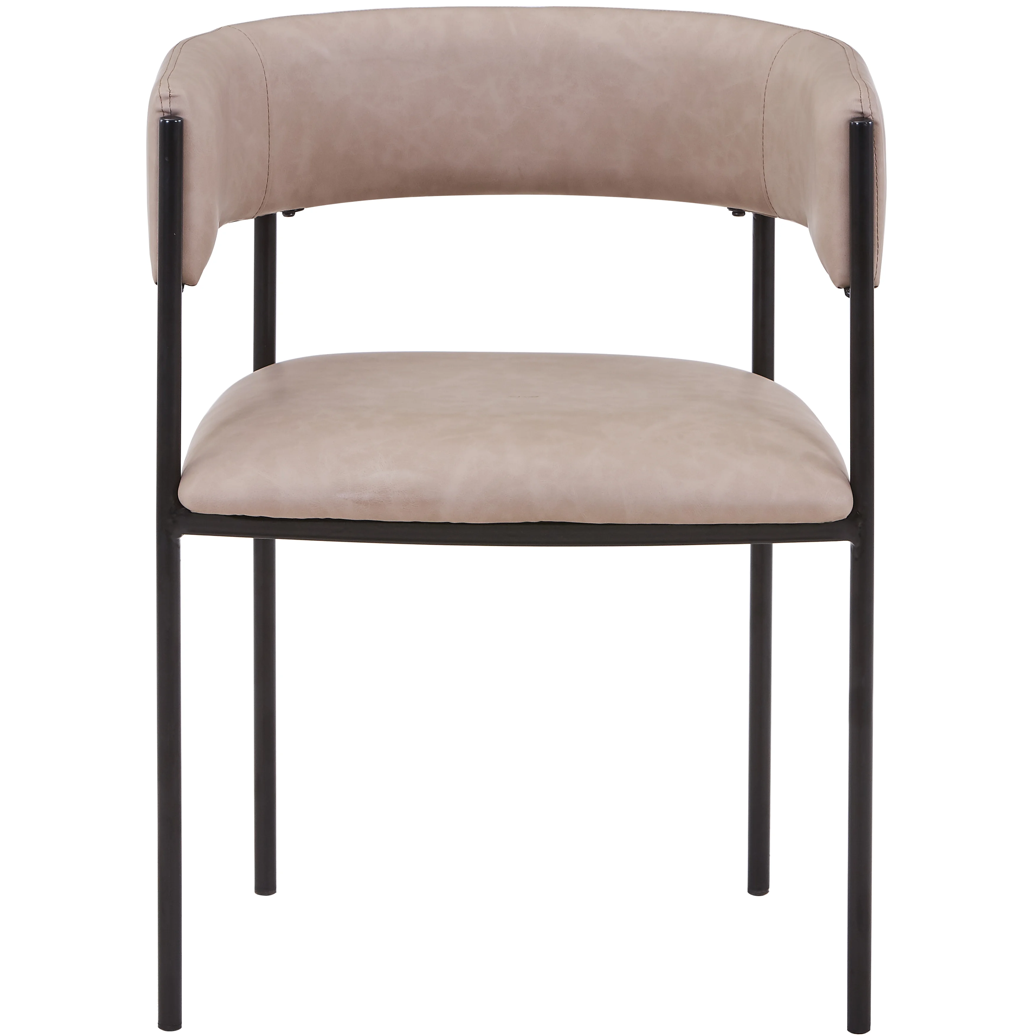 Cyril Collection Modern Chair in Taupe Set of 2