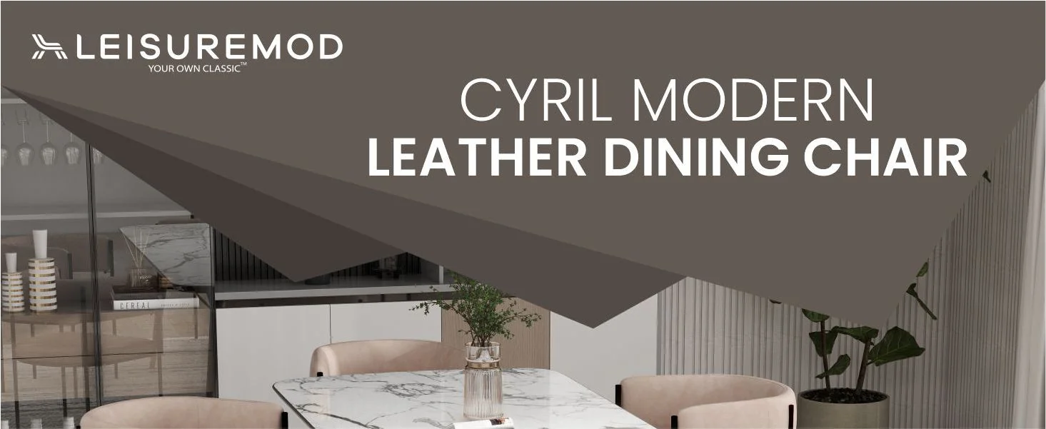 Cyril Collection Modern Chair in Taupe