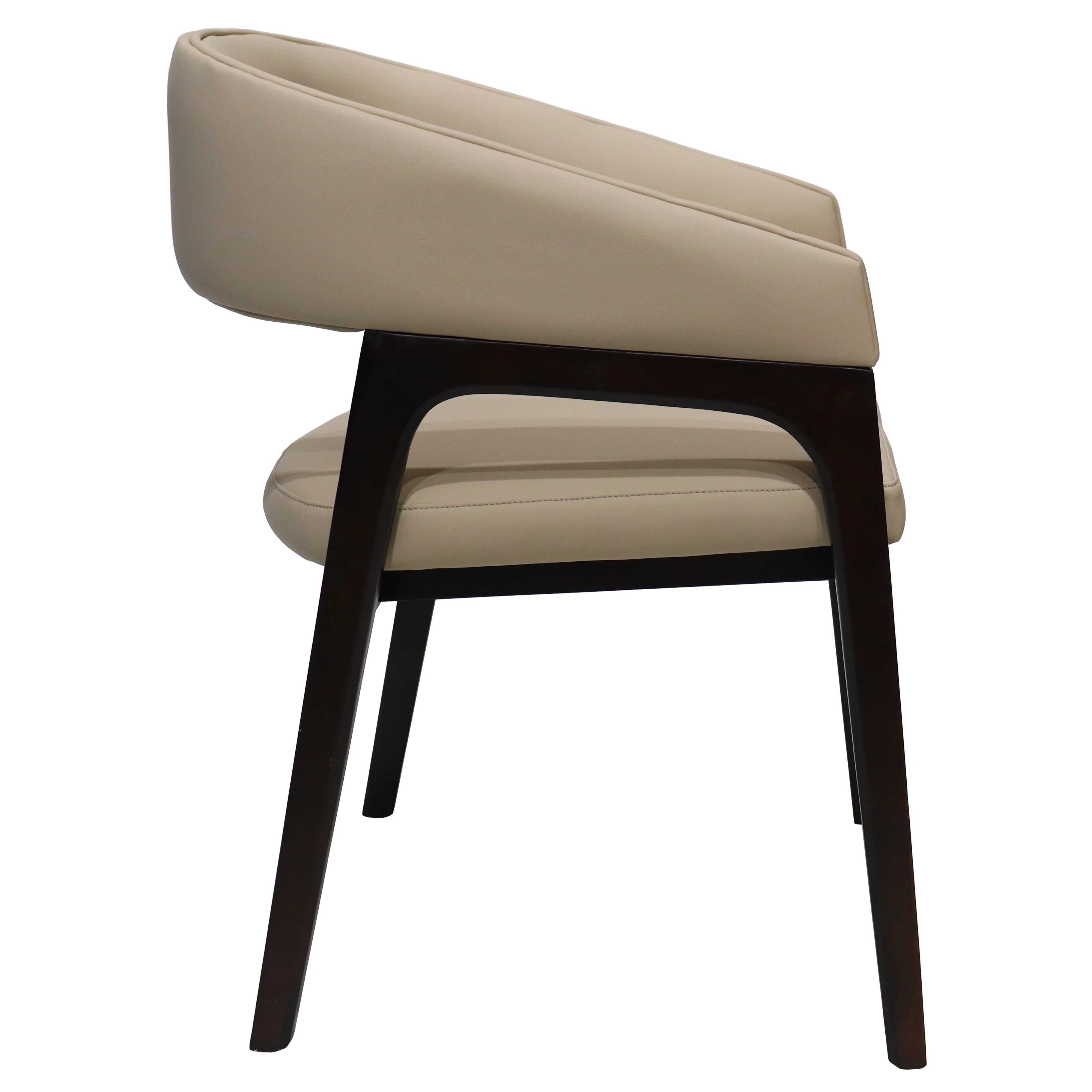 Cali Collection Modern Dining Chair in Beige