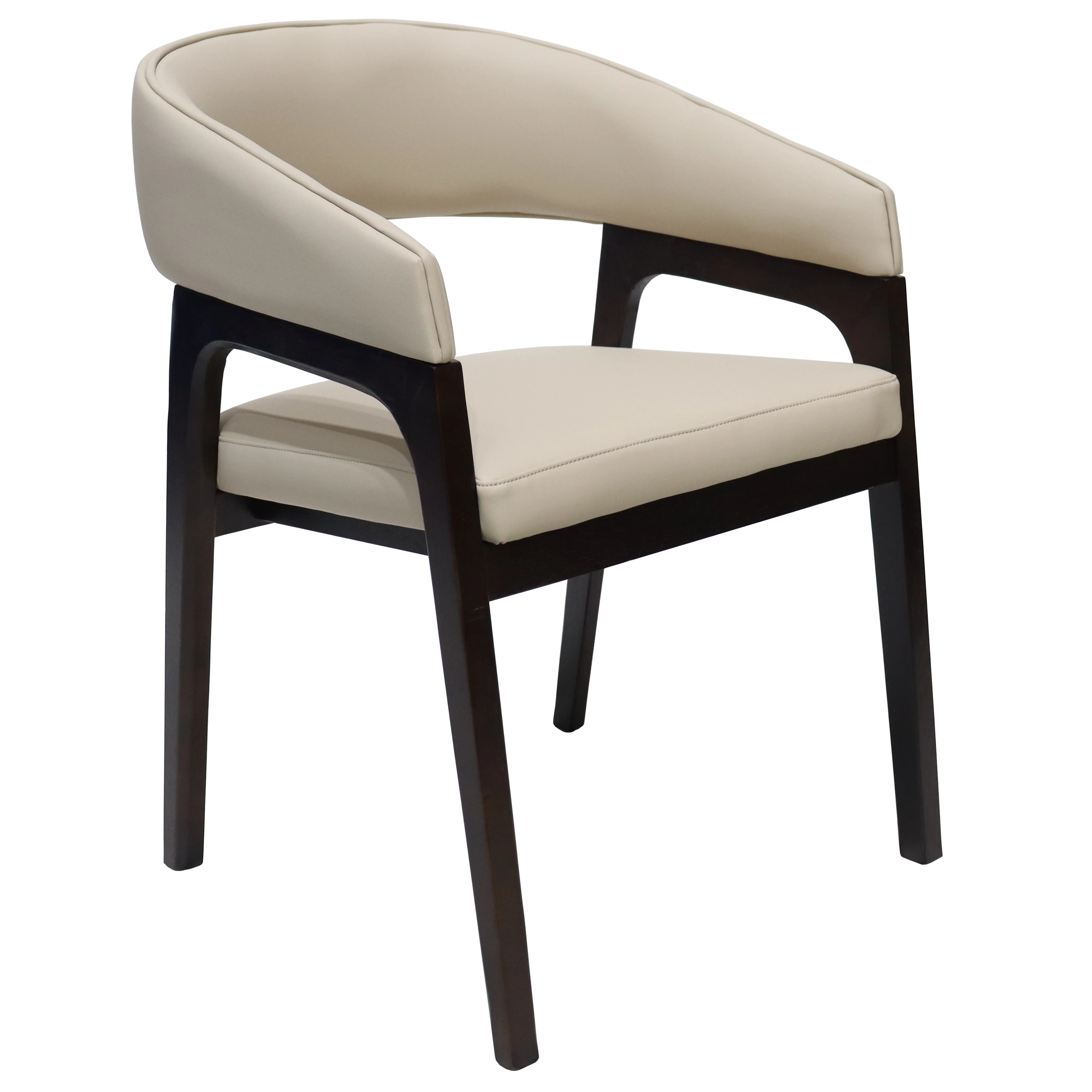Cali Collection Modern Dining Chair in Beige