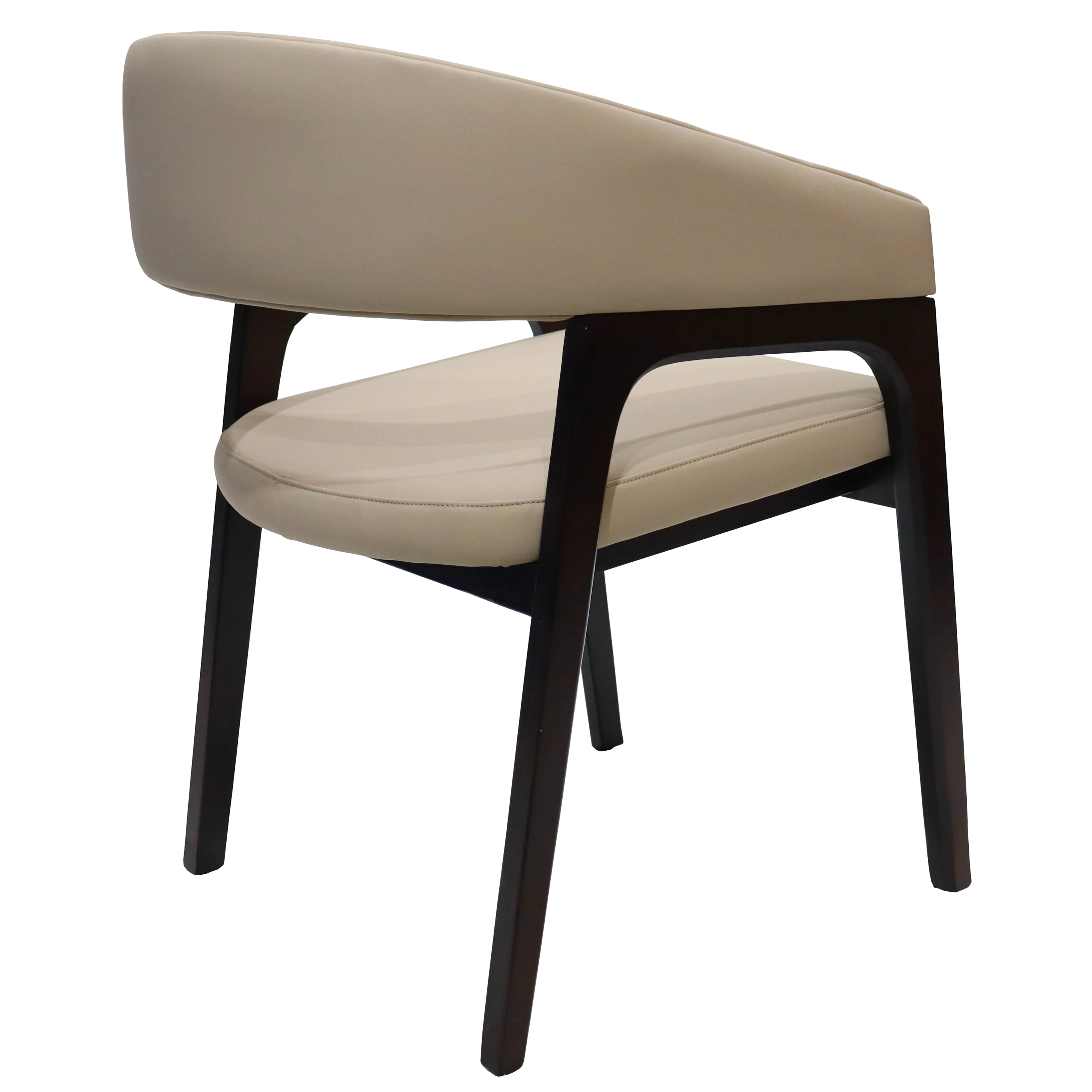 Cali Collection Modern Dining Chair in Beige - Set of 2