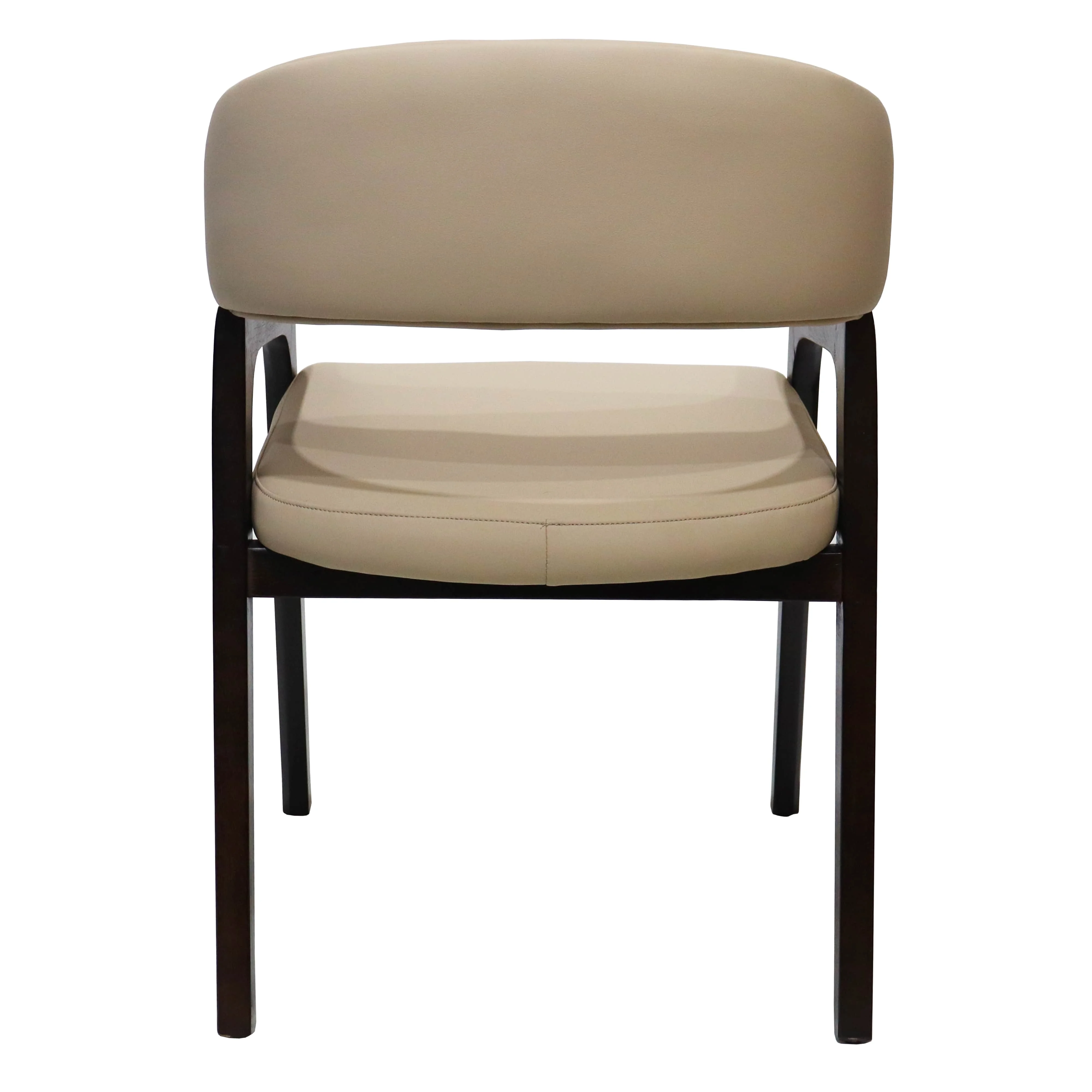 Cali Collection Modern Dining Chair in Beige - Set of 2