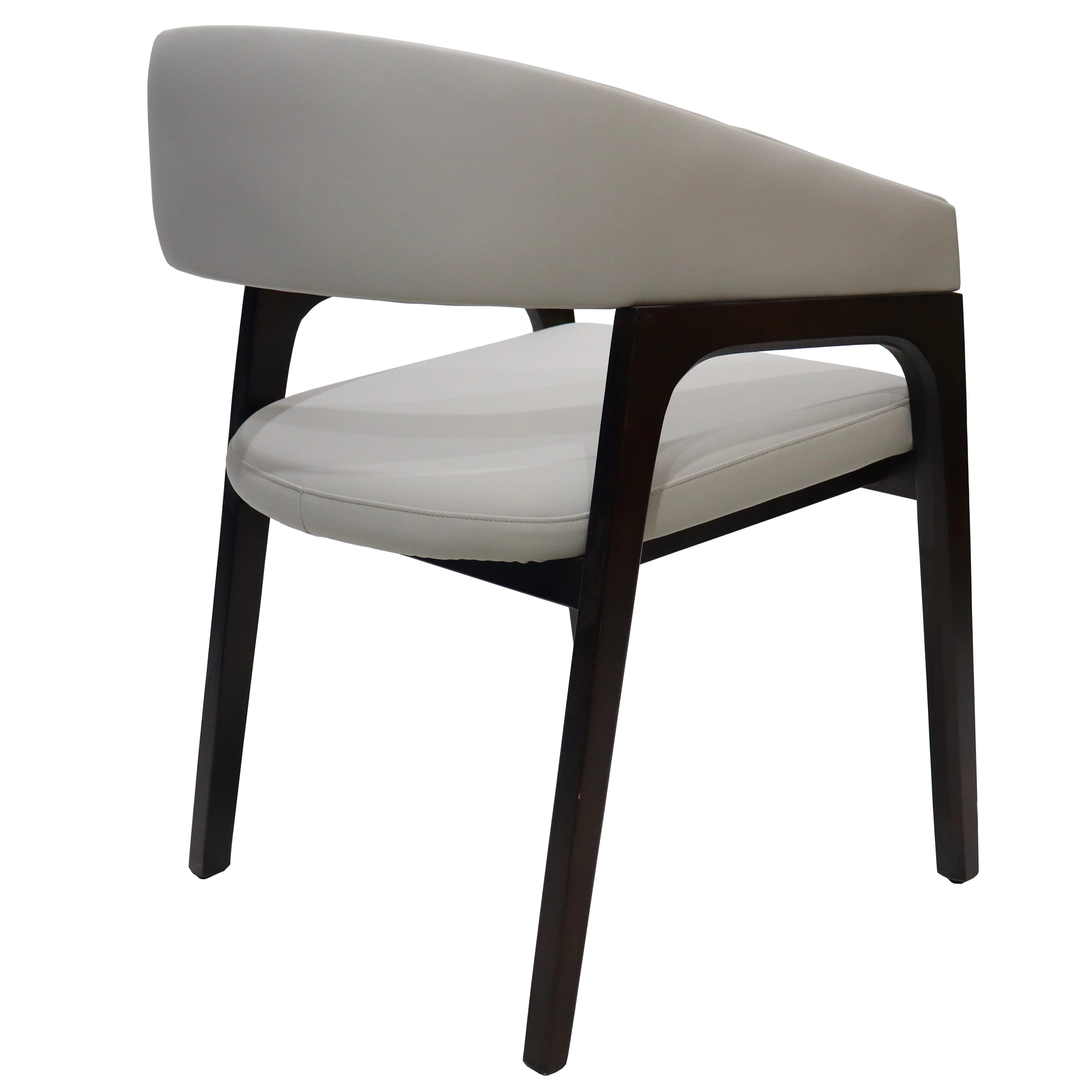 Cali Collection Modern Dining Chair in Light Grey