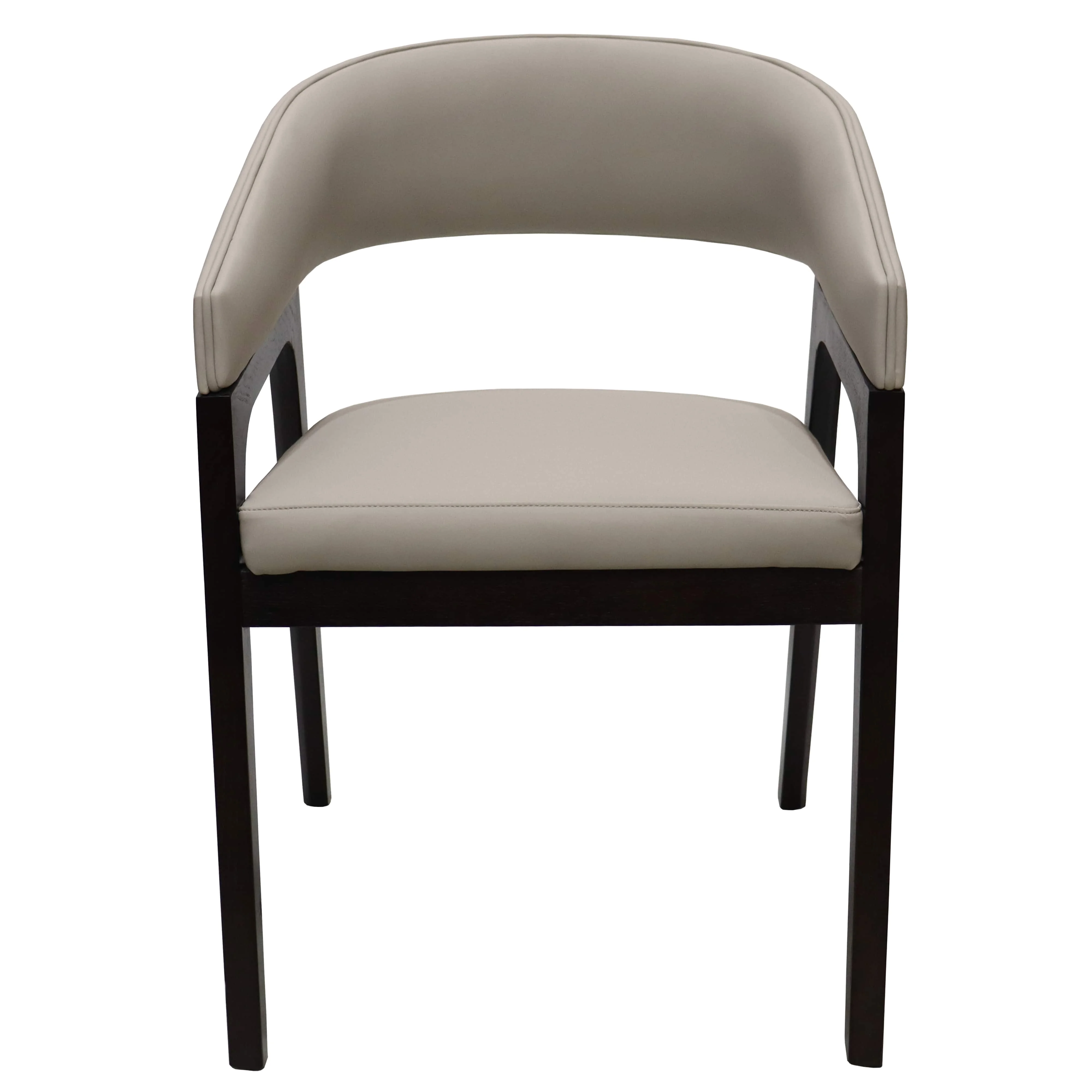 Cali Collection Modern Dining Chair in Taupe - Set of 4