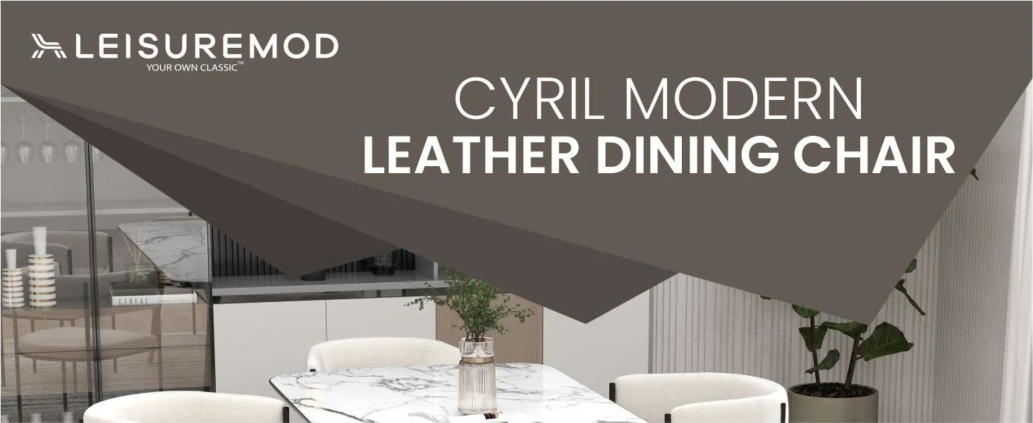 Cyril Collection Modern Chair in White Faux Fur