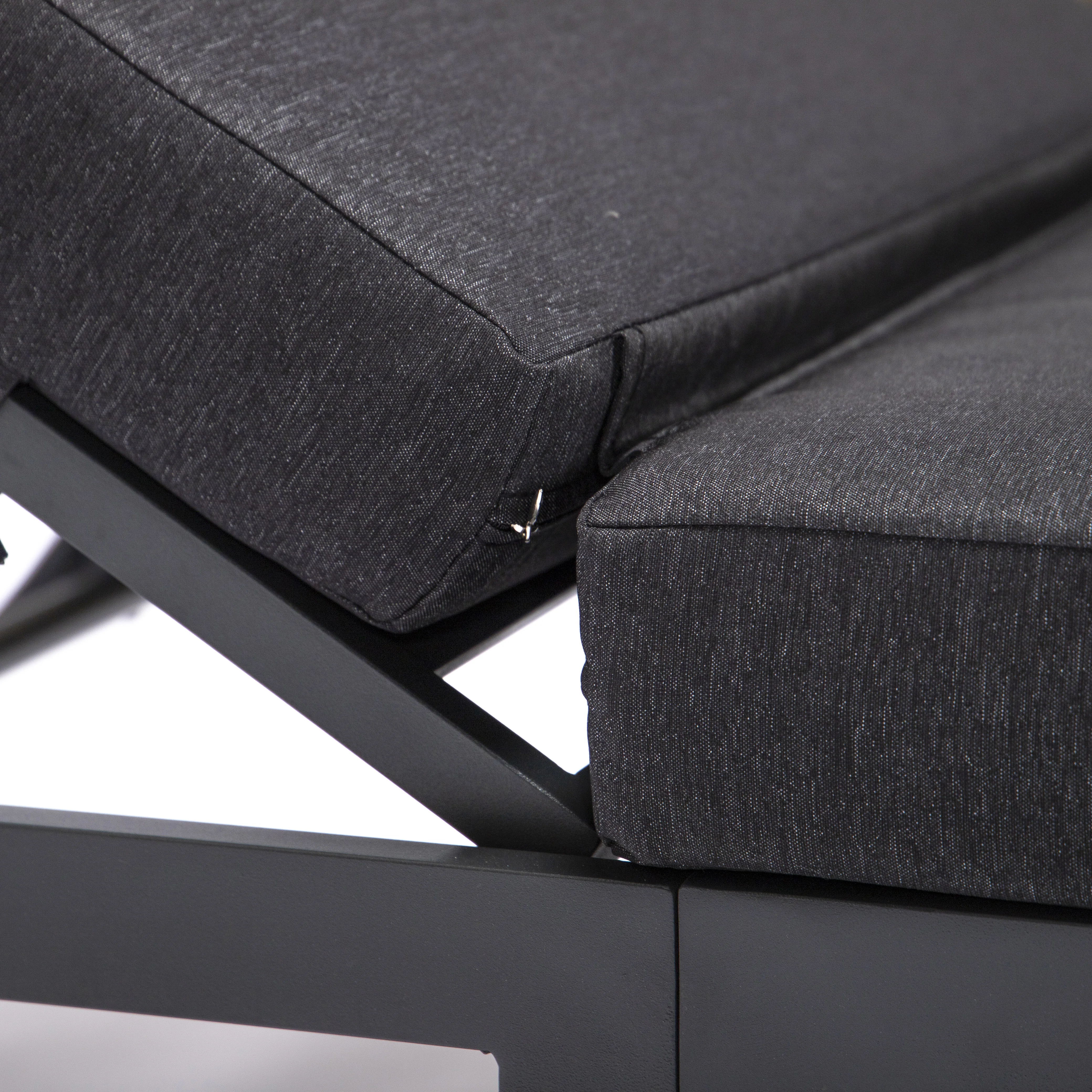 Chelsea Modern Outdoor Chaise Lounge Chair With Cushions Set of 2