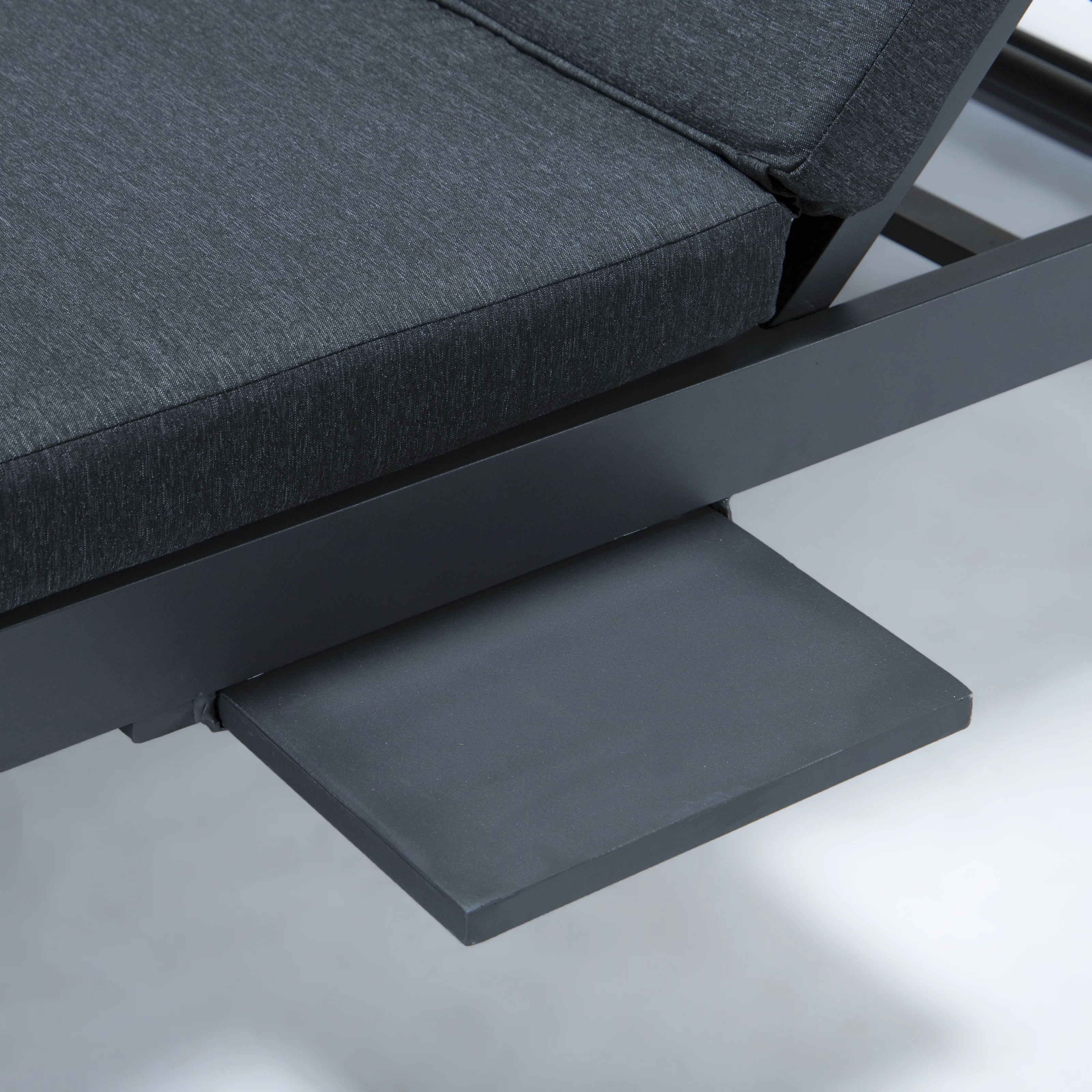 Chelsea Convertible Lounge Reclining Double Chaise With Cushions