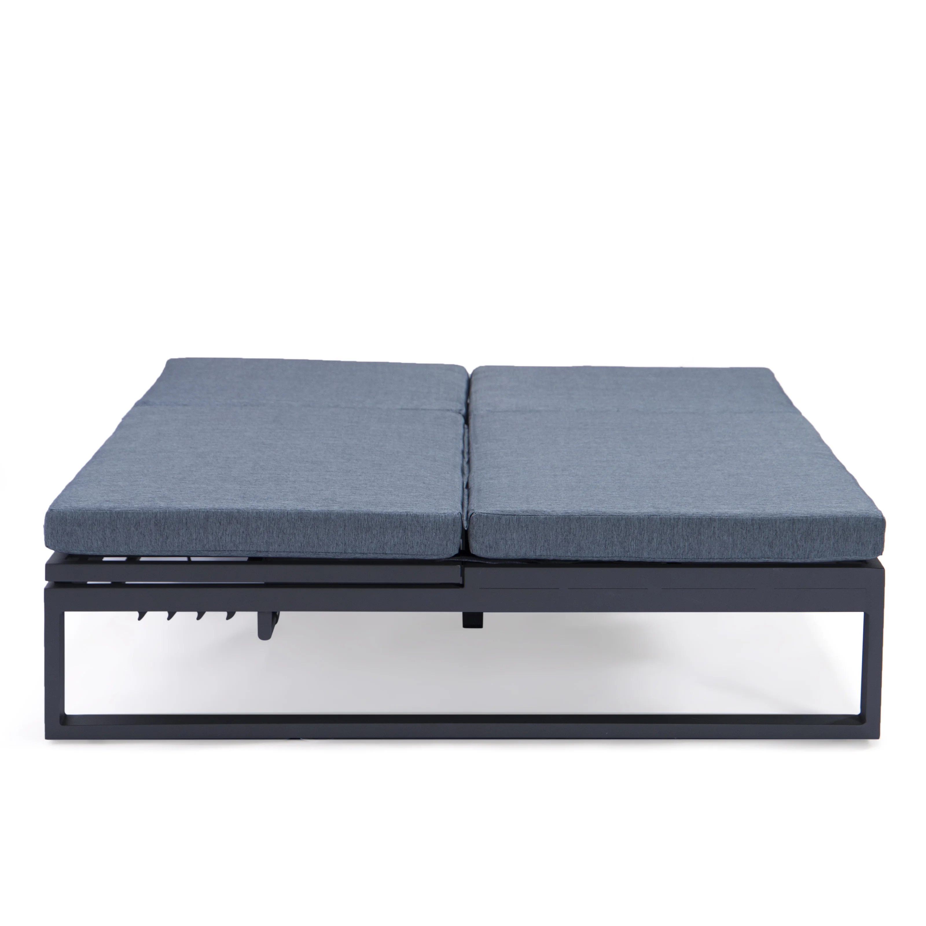 Chelsea Convertible Lounge Reclining Double Chaise With Cushions