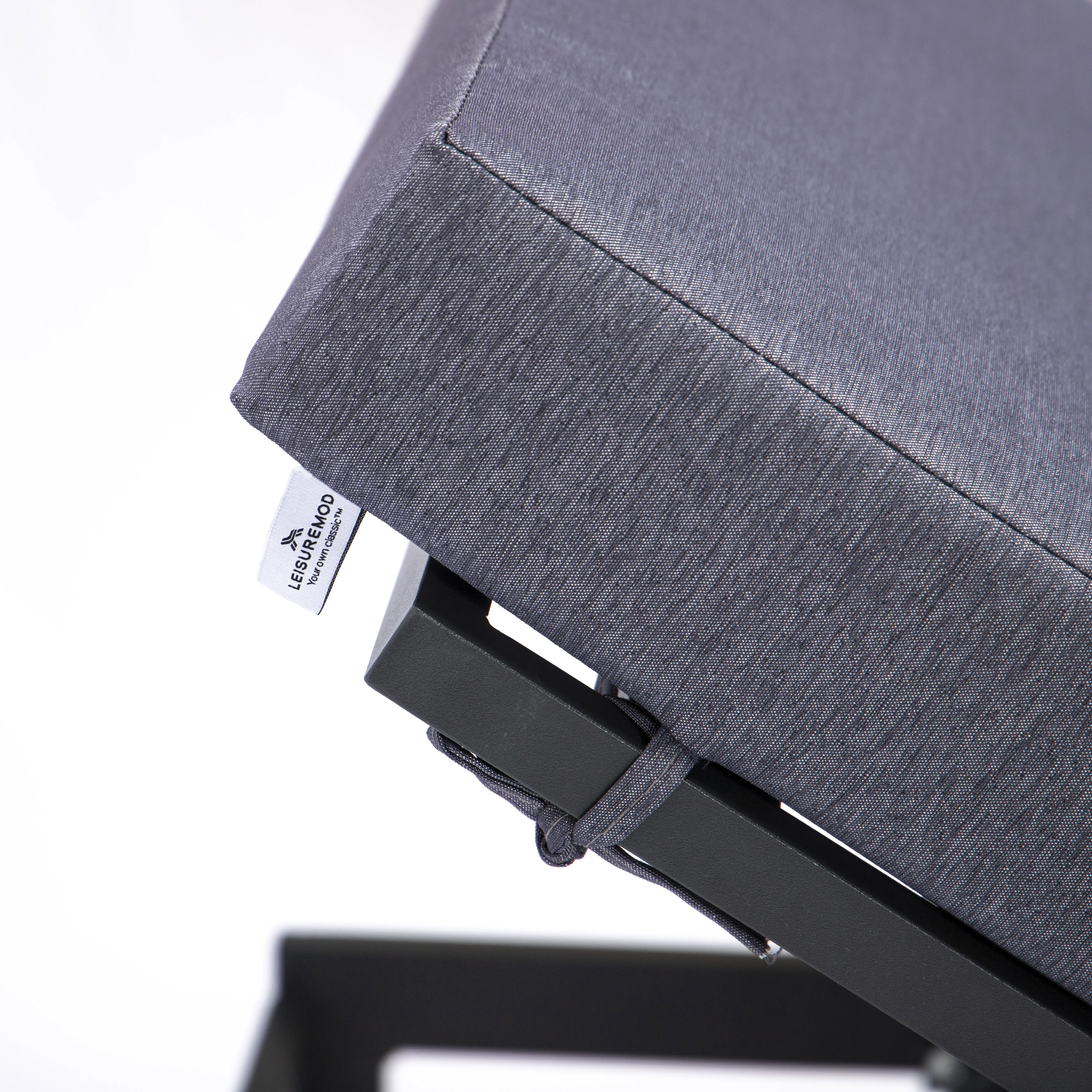 Chelsea Modern Outdoor Chaise Lounge Chair Set of 2 With Side Table & Cushions