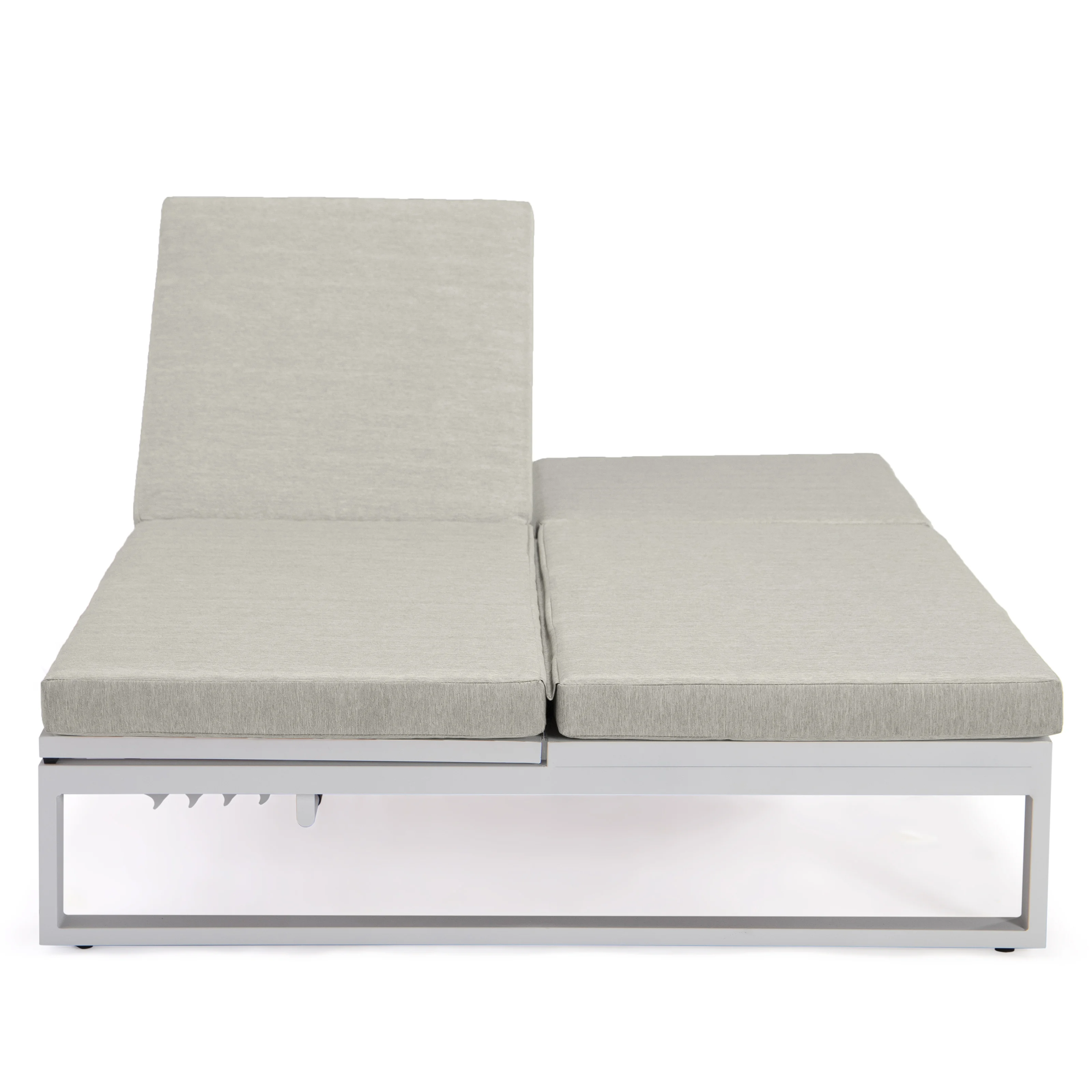 Chelsea Convertible Lounge Reclining Double Chaise With Cushions