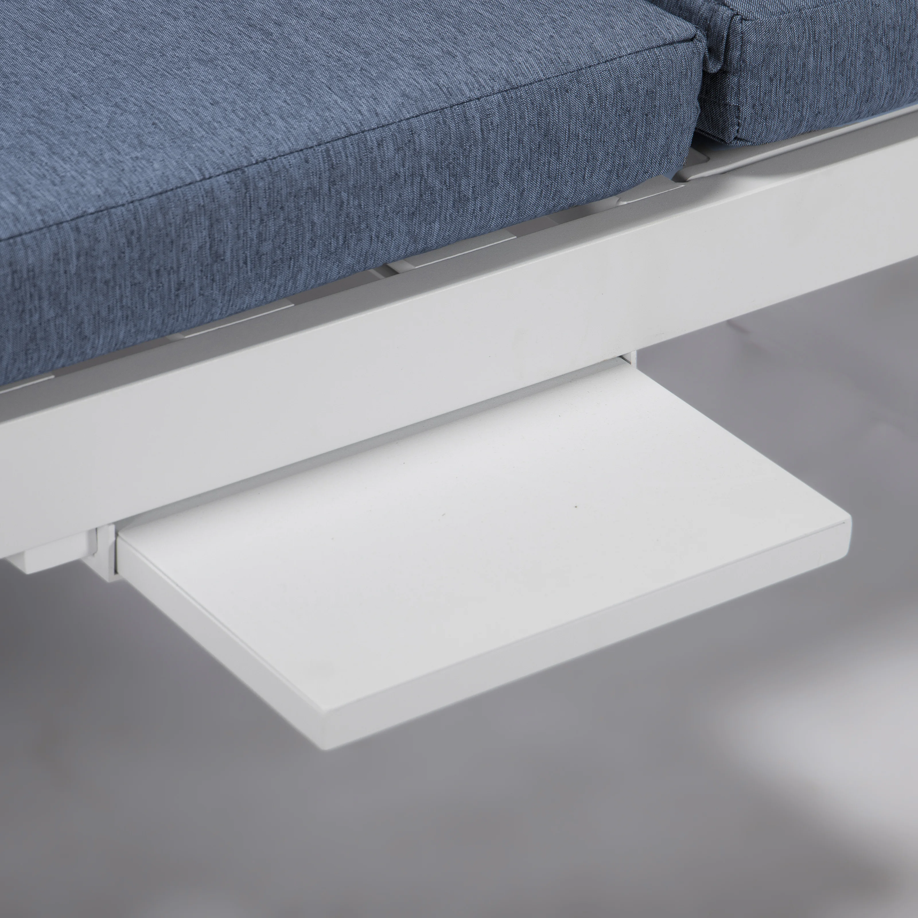 Chelsea Convertible Lounge Reclining Double Chaise With Cushions