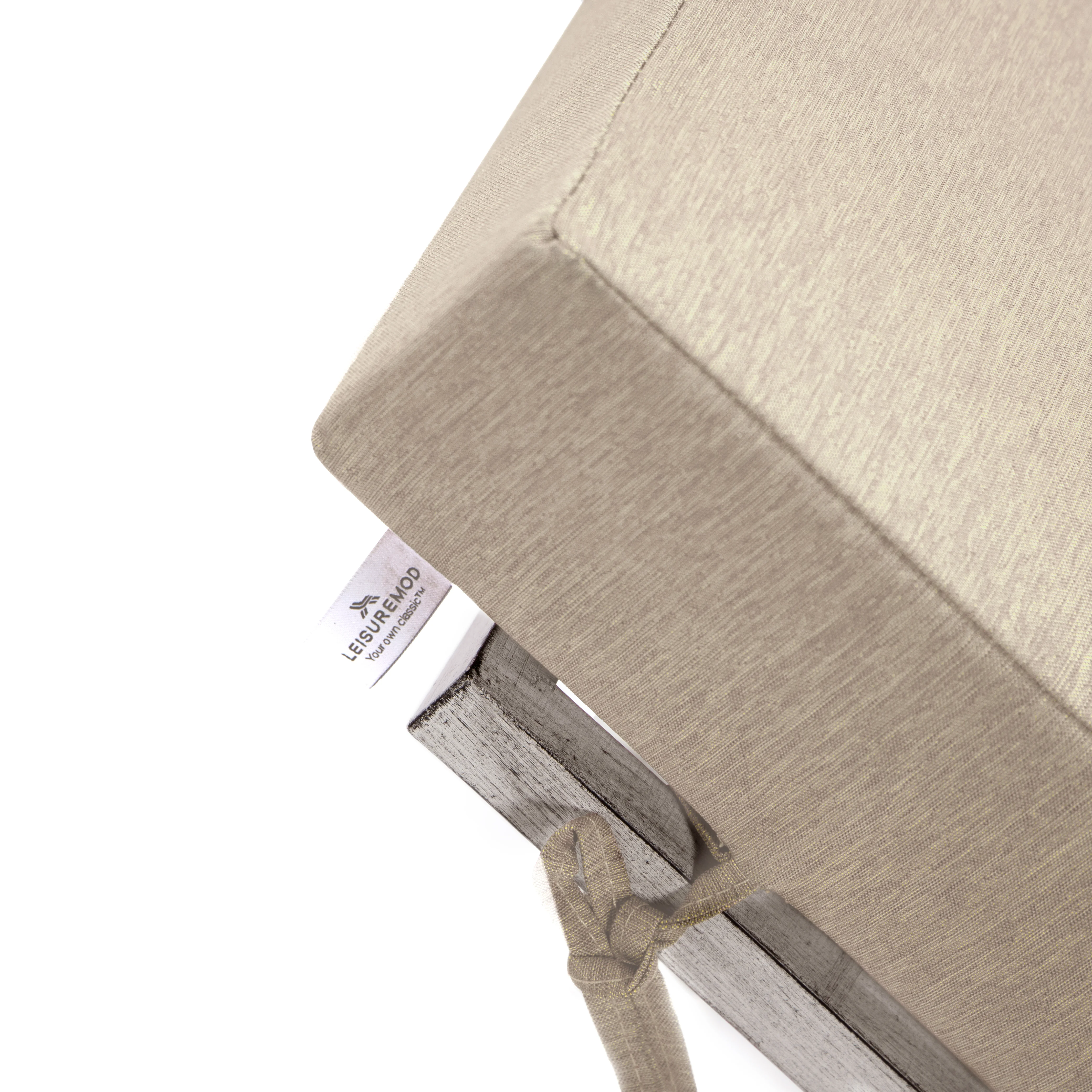 Chelsea Modern Outdoor Weathered Grey Chaise Lounge Chair With Cushions