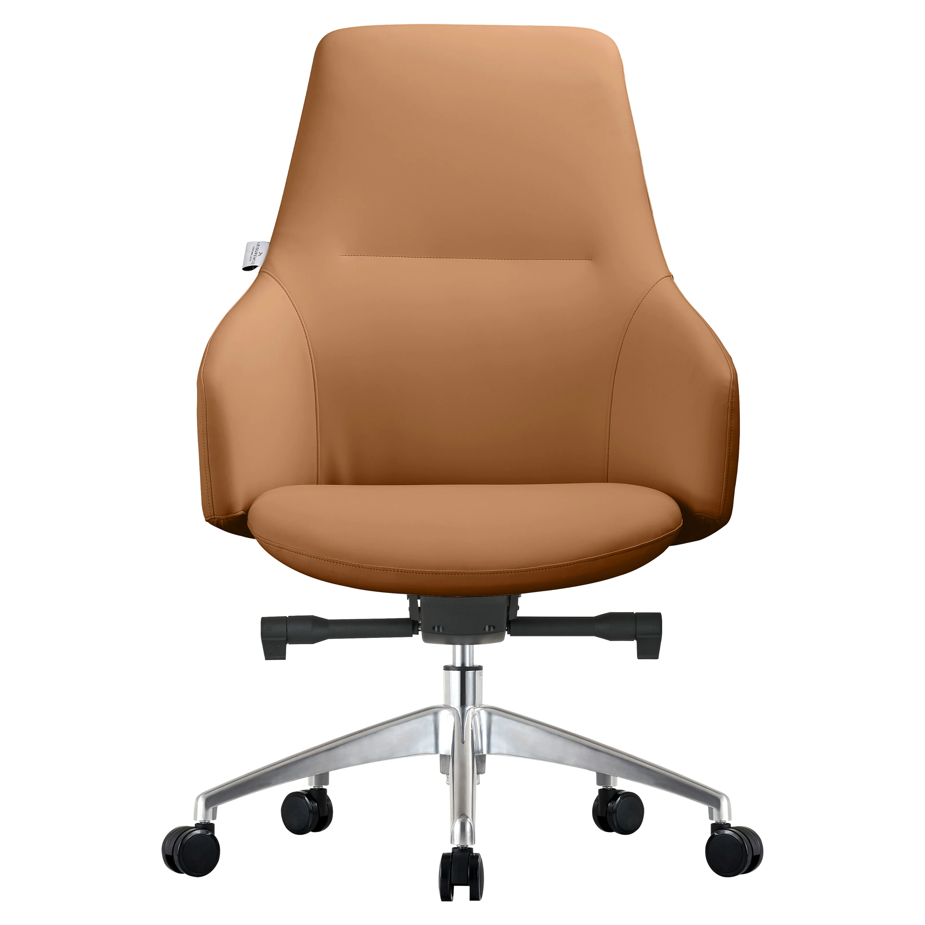 Celeste Series Office Chair in Acorn Brown Leather