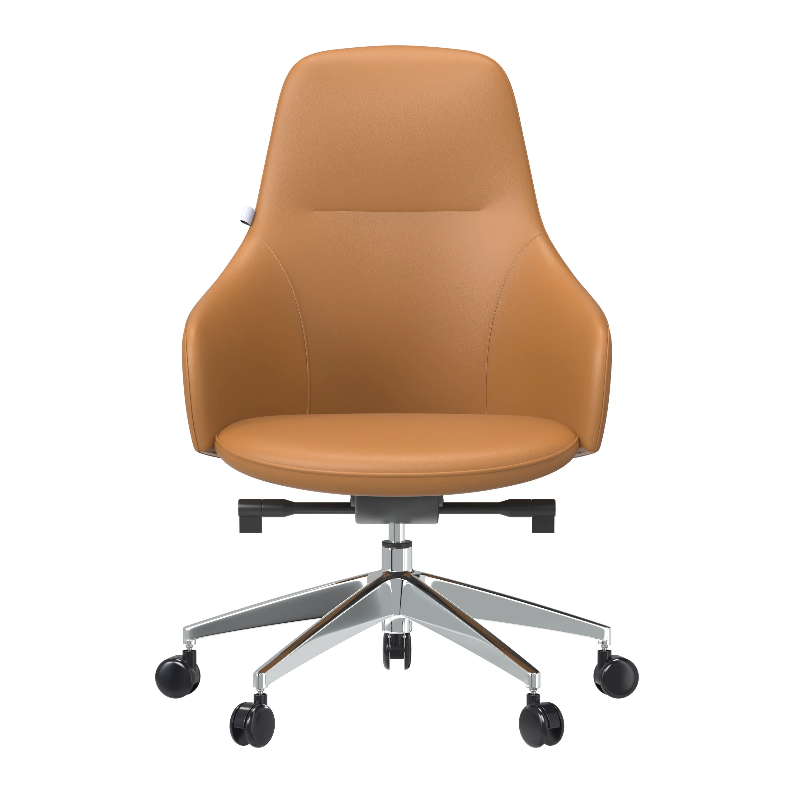 Celeste Series Office Chair in Acorn Brown Leather