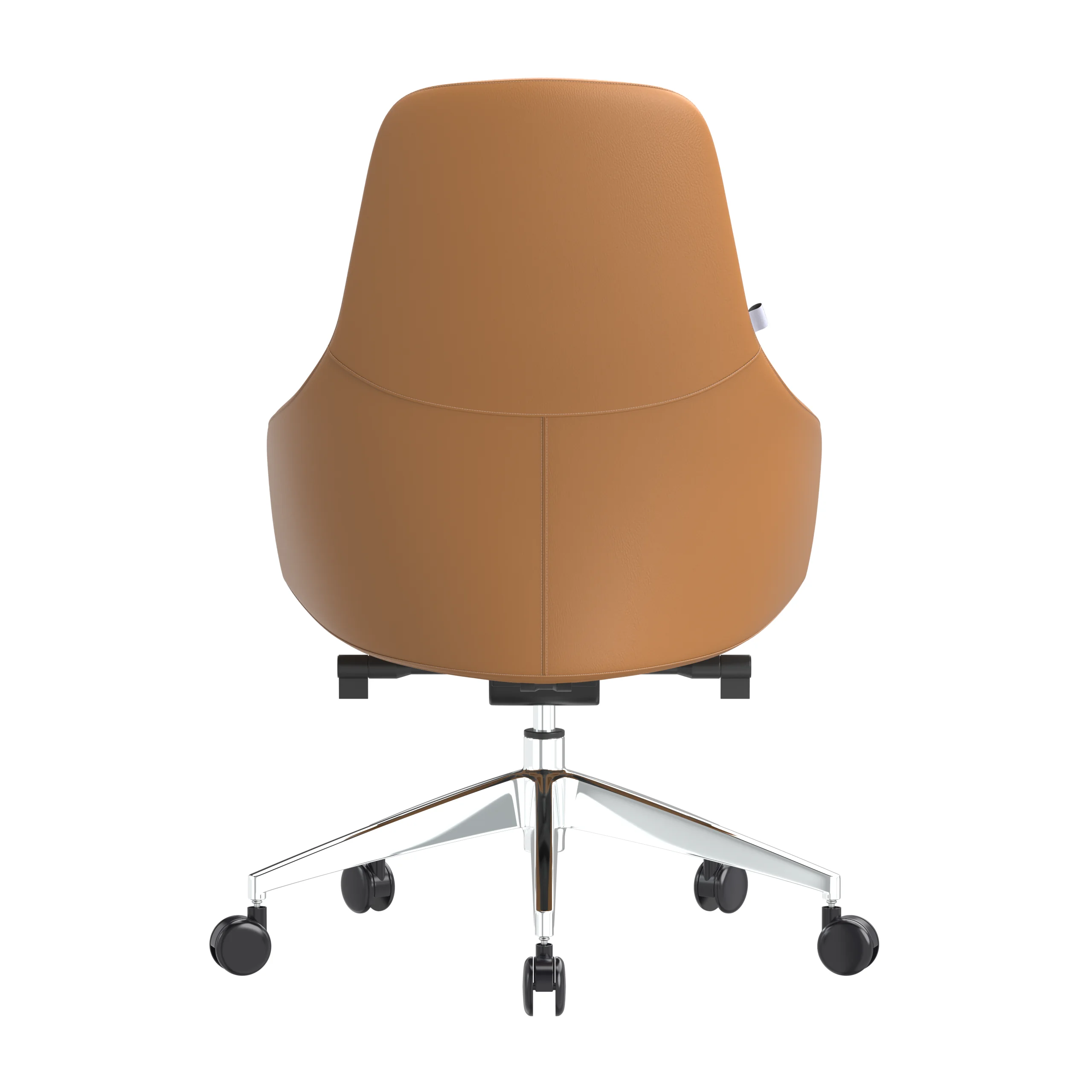 Celeste Series Office Chair in Acorn Brown Leather
