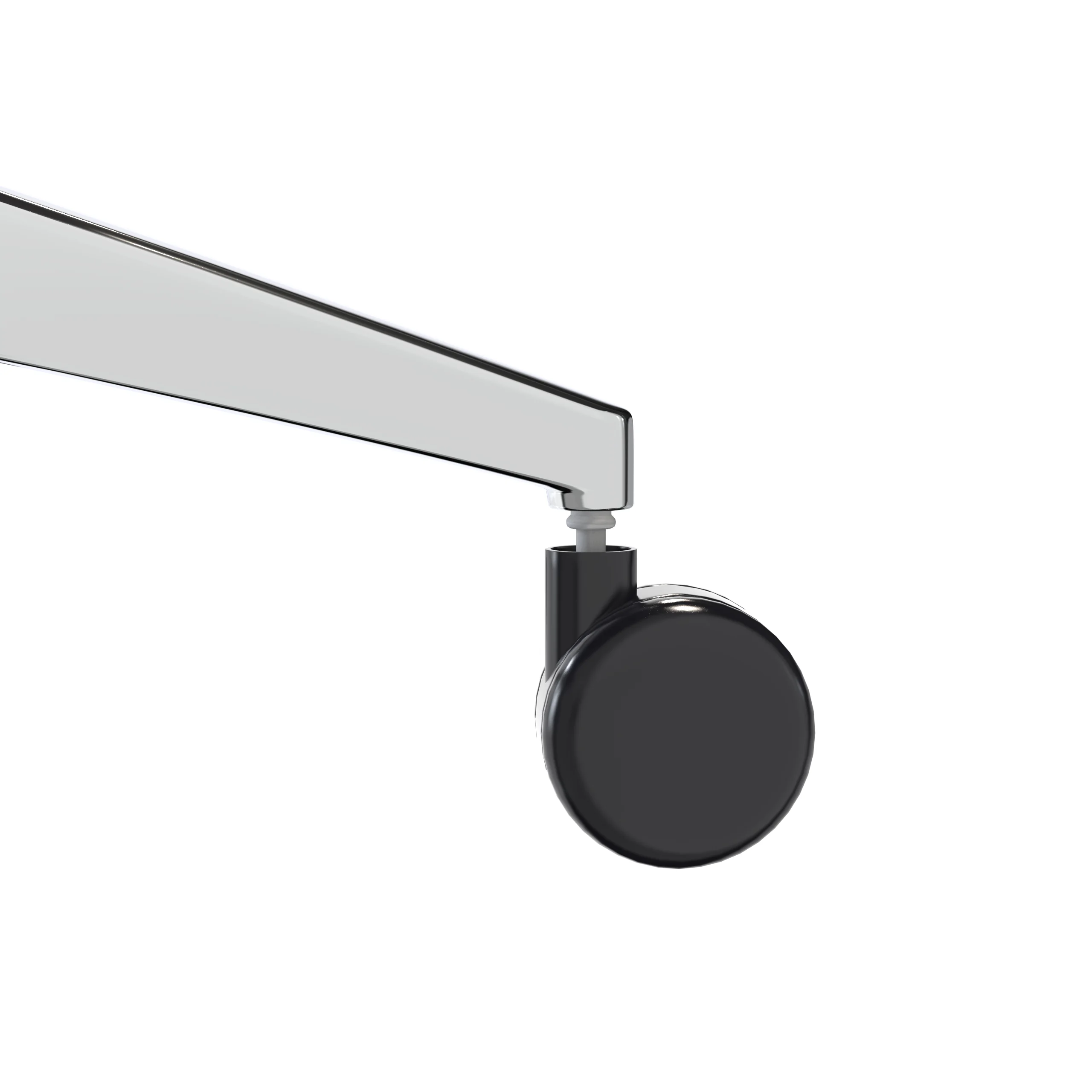 Celeste Series Tall Office Chair in Grey Leather