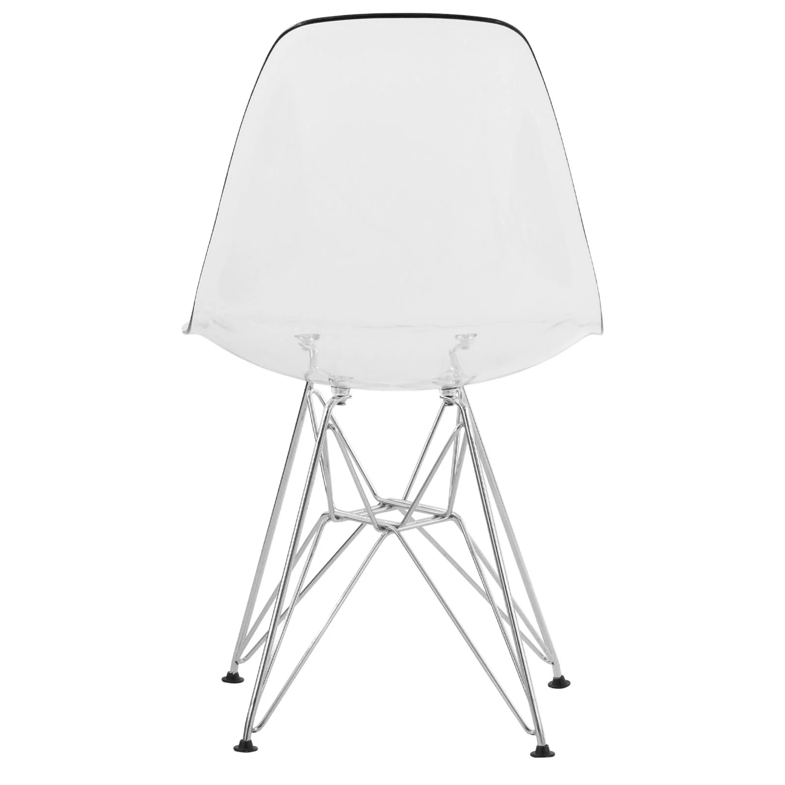 Cresco Molded Eiffel Side Chair, Set of 4