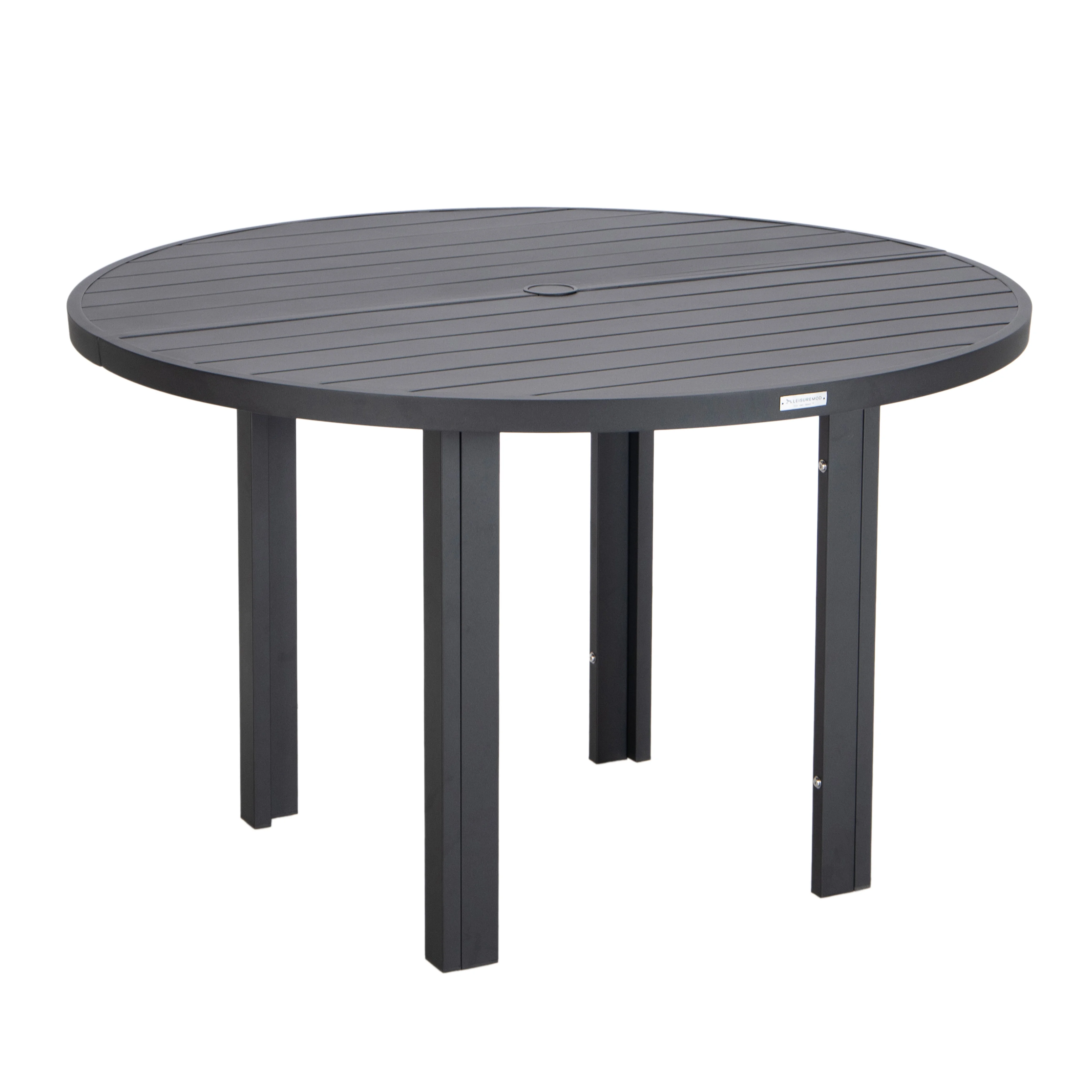 Chelsea 48? Round Outdoor Aluminum Dining Table for Patio