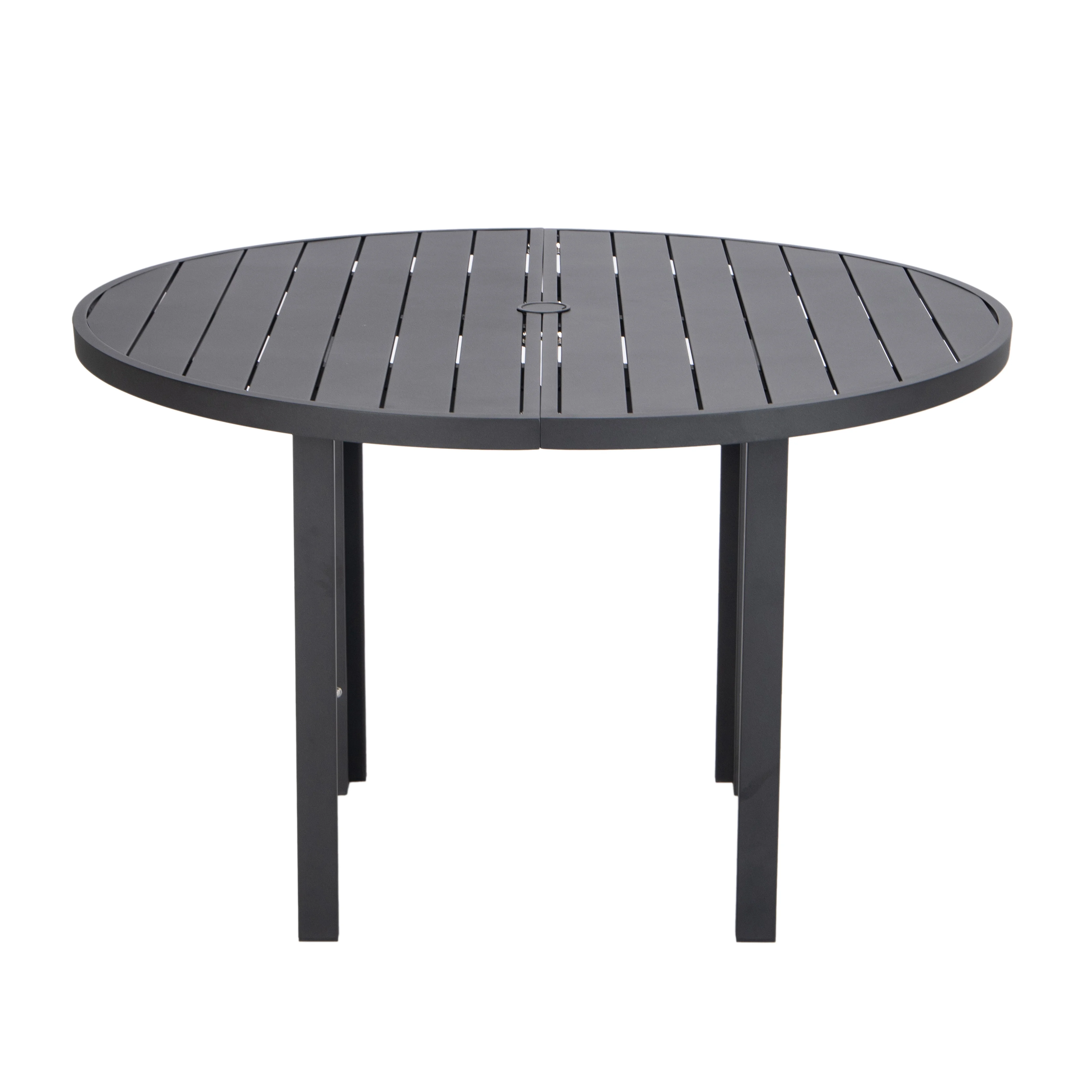Chelsea 48? Round Outdoor Aluminum Dining Table for Patio