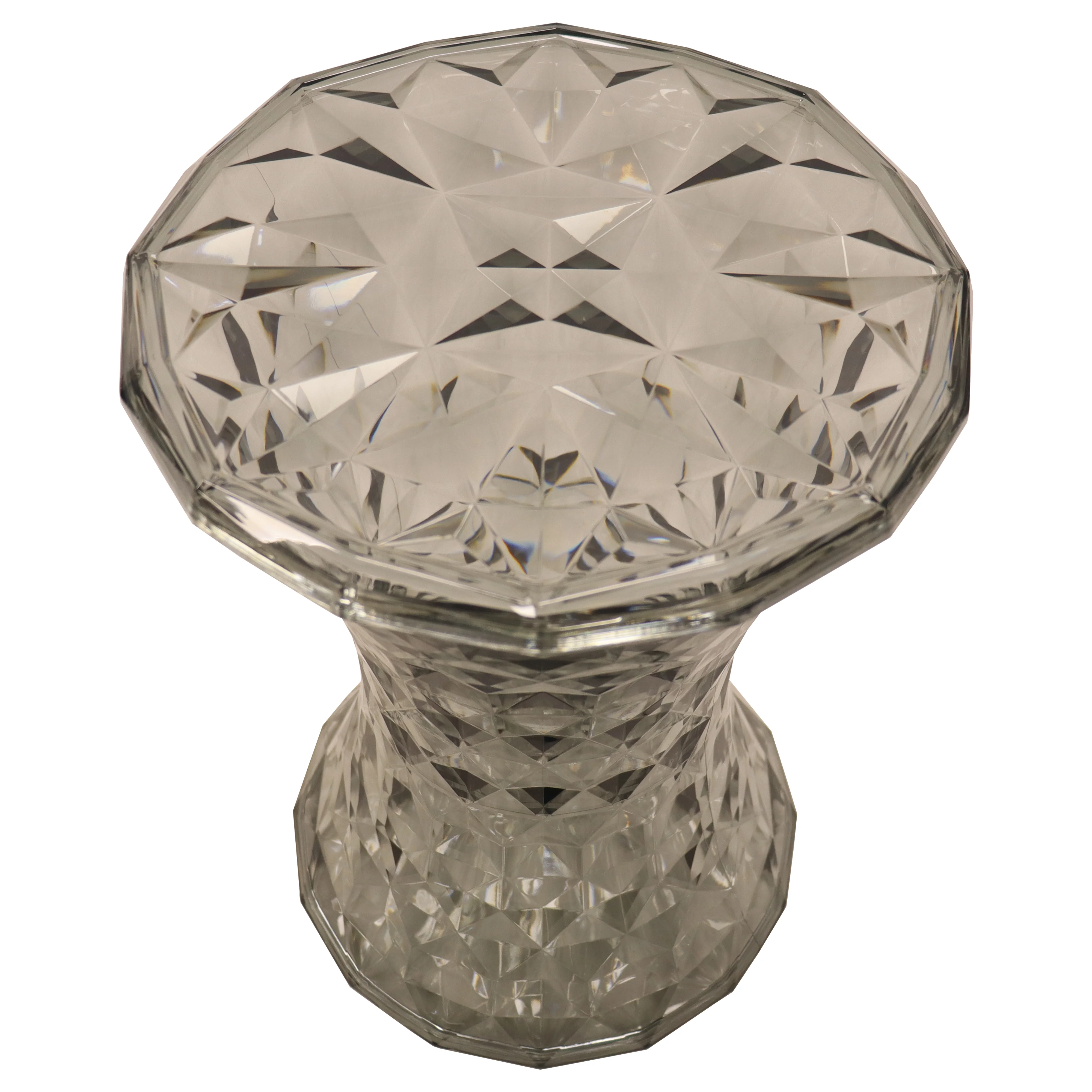 Diamond Shaped Modern Vanity Clio Stool/Side Table