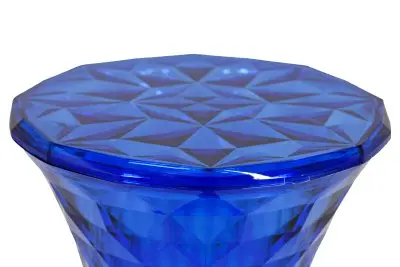 Diamond Shaped Modern Vanity Clio Stool/Side Table