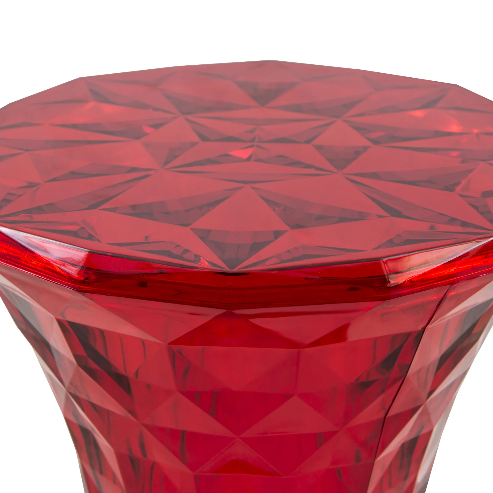 Diamond Shaped Modern Vanity Clio Stool/Side Table