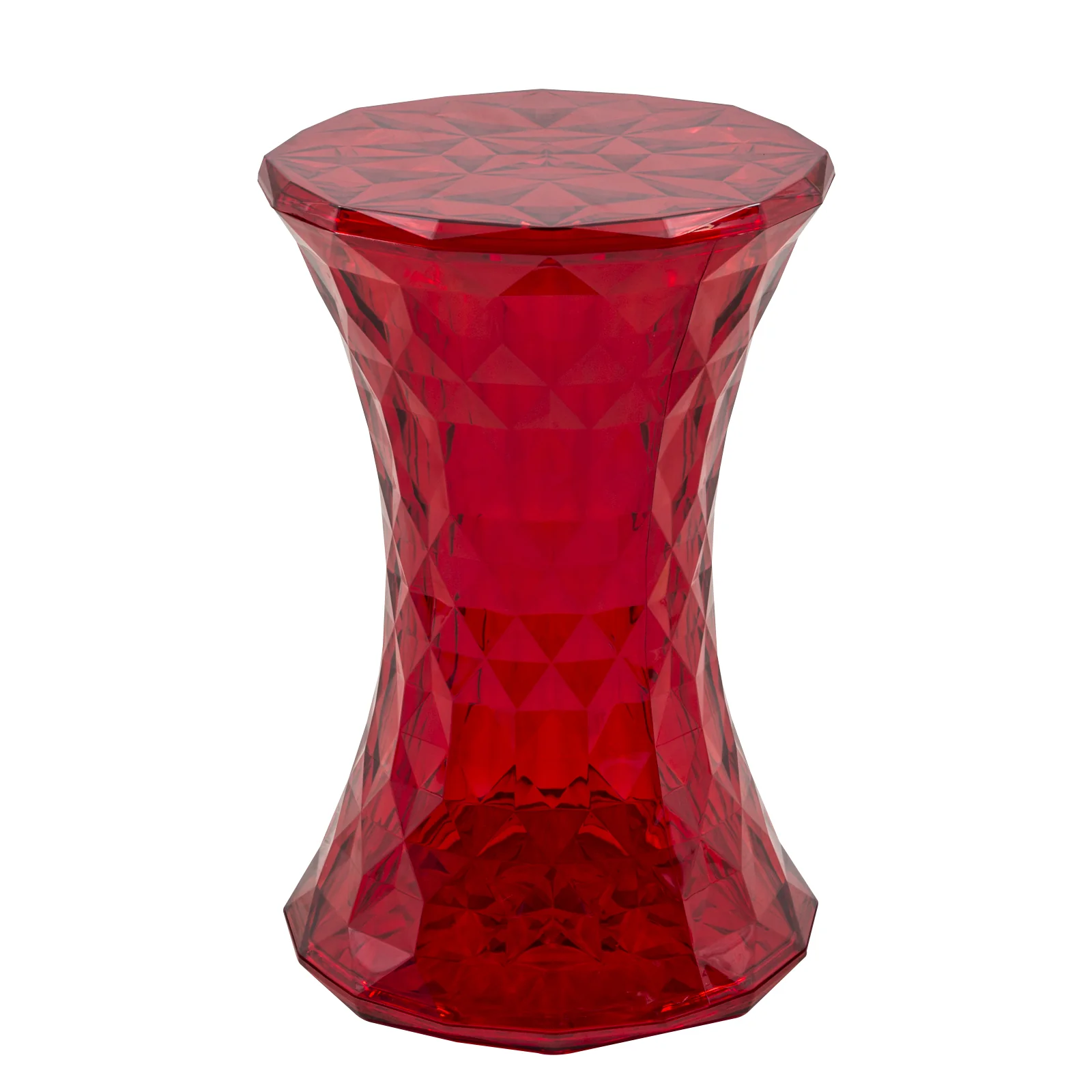 Diamond Shaped Modern Vanity Clio Stool/Side Table
