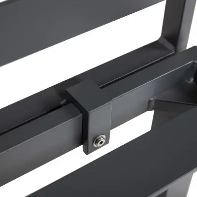 Chelsea 6-Piece Patio Sectional Black Aluminum With Cushions