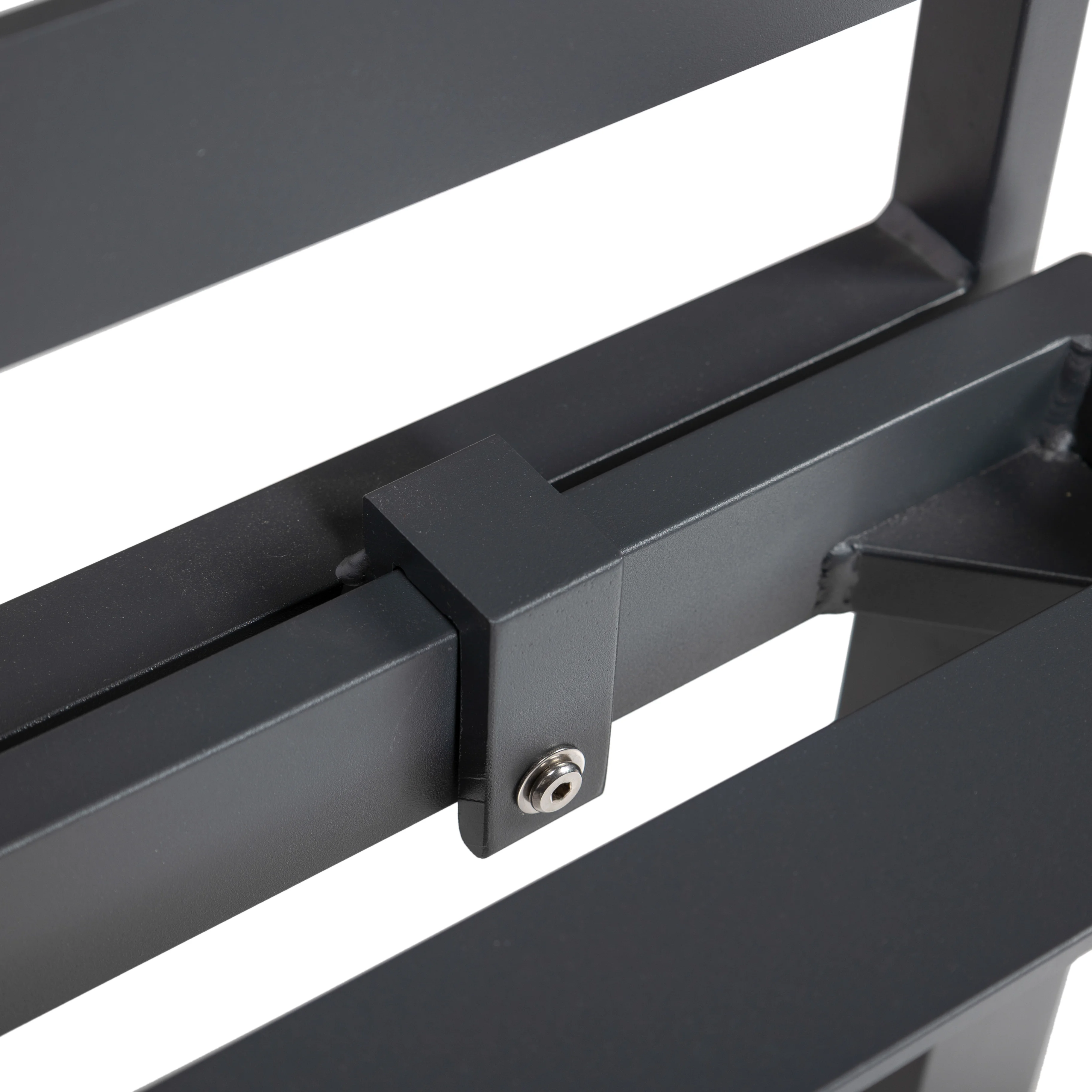 Chelsea 6-Piece Patio Sectional Black Aluminum With Cushions