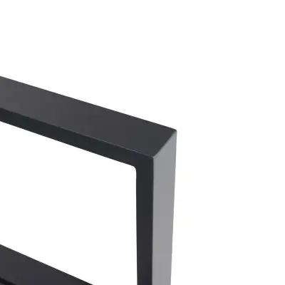 Chelsea 6-Piece Patio Sectional Black Aluminum With Cushions