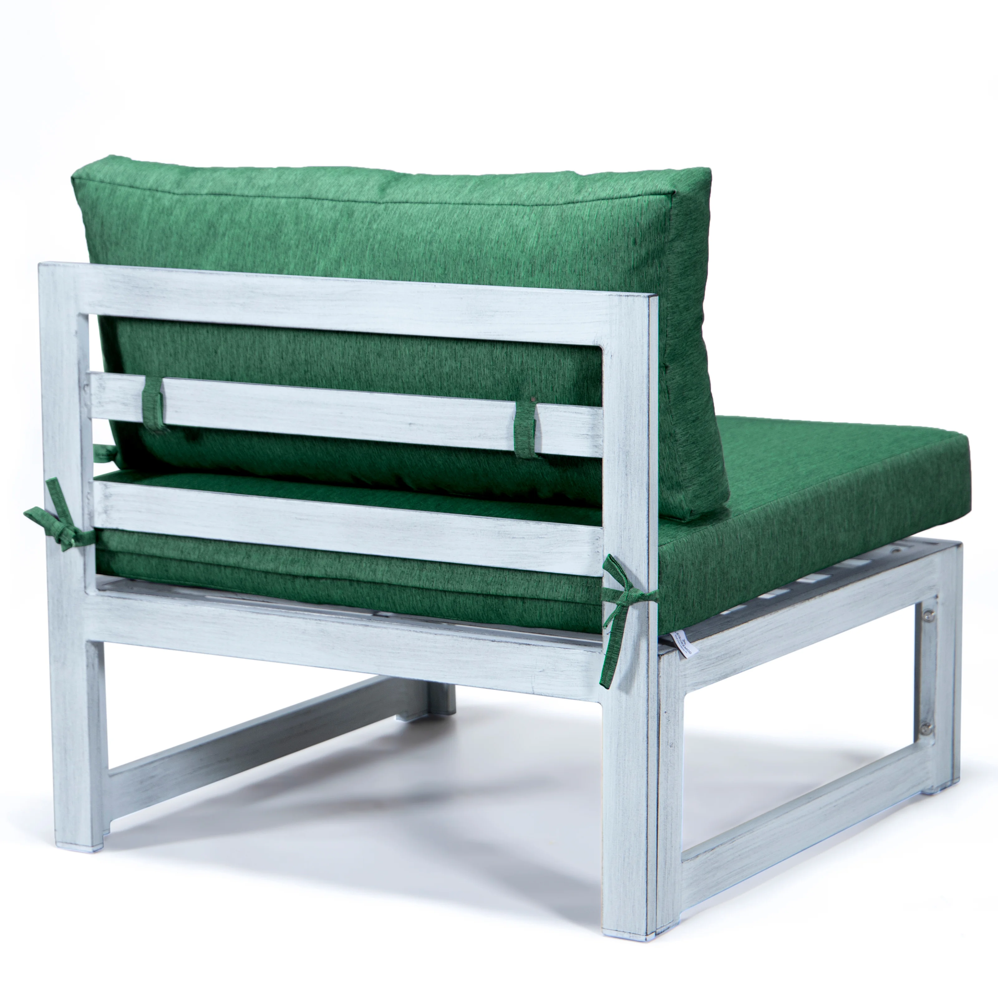 Chelsea 7-Piece Patio Sectional And Fire Pit Table Weathered Grey Aluminum With Cushions