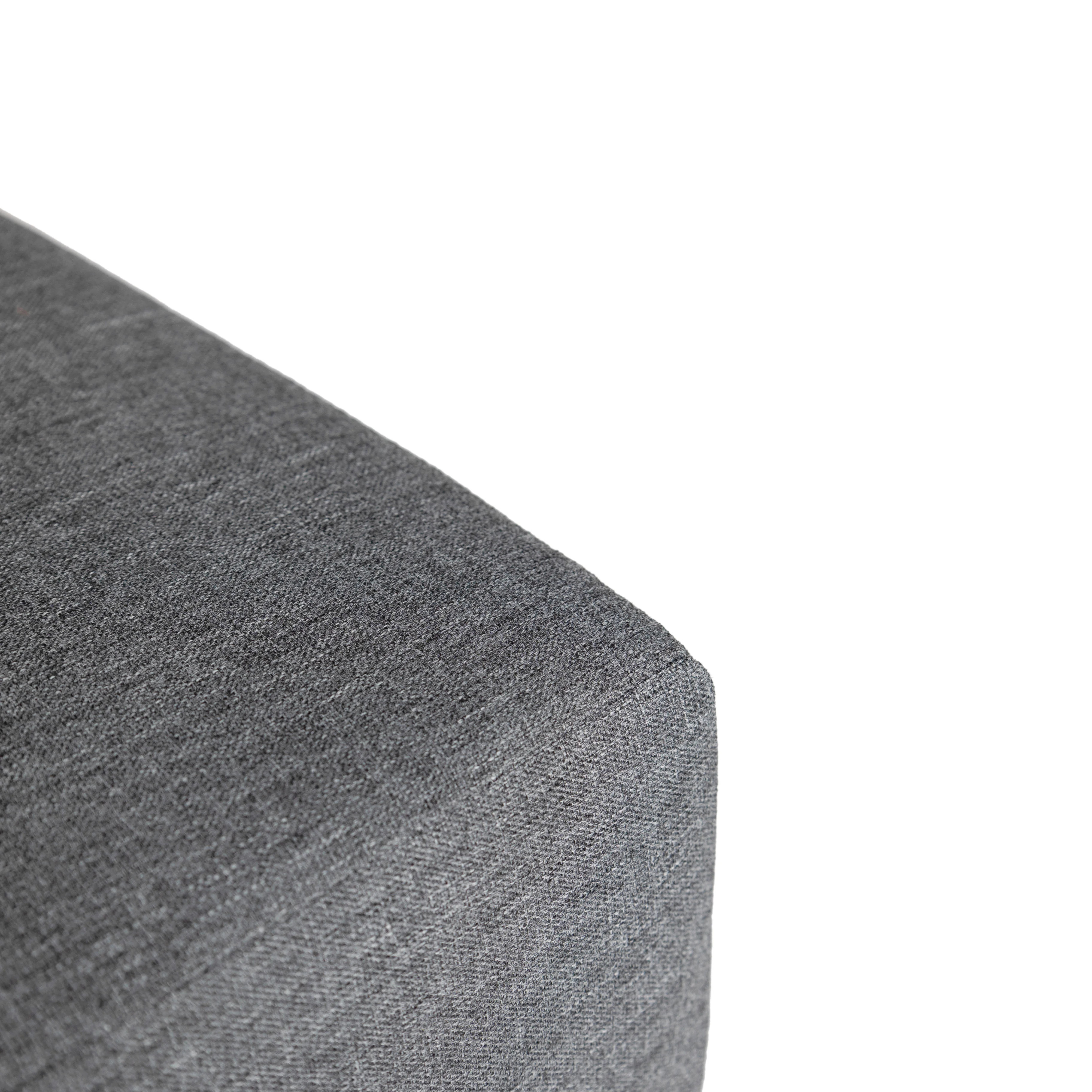 Chelsea 7-Piece Patio Sectional And Coffee Table Set Black Aluminum With Cushions