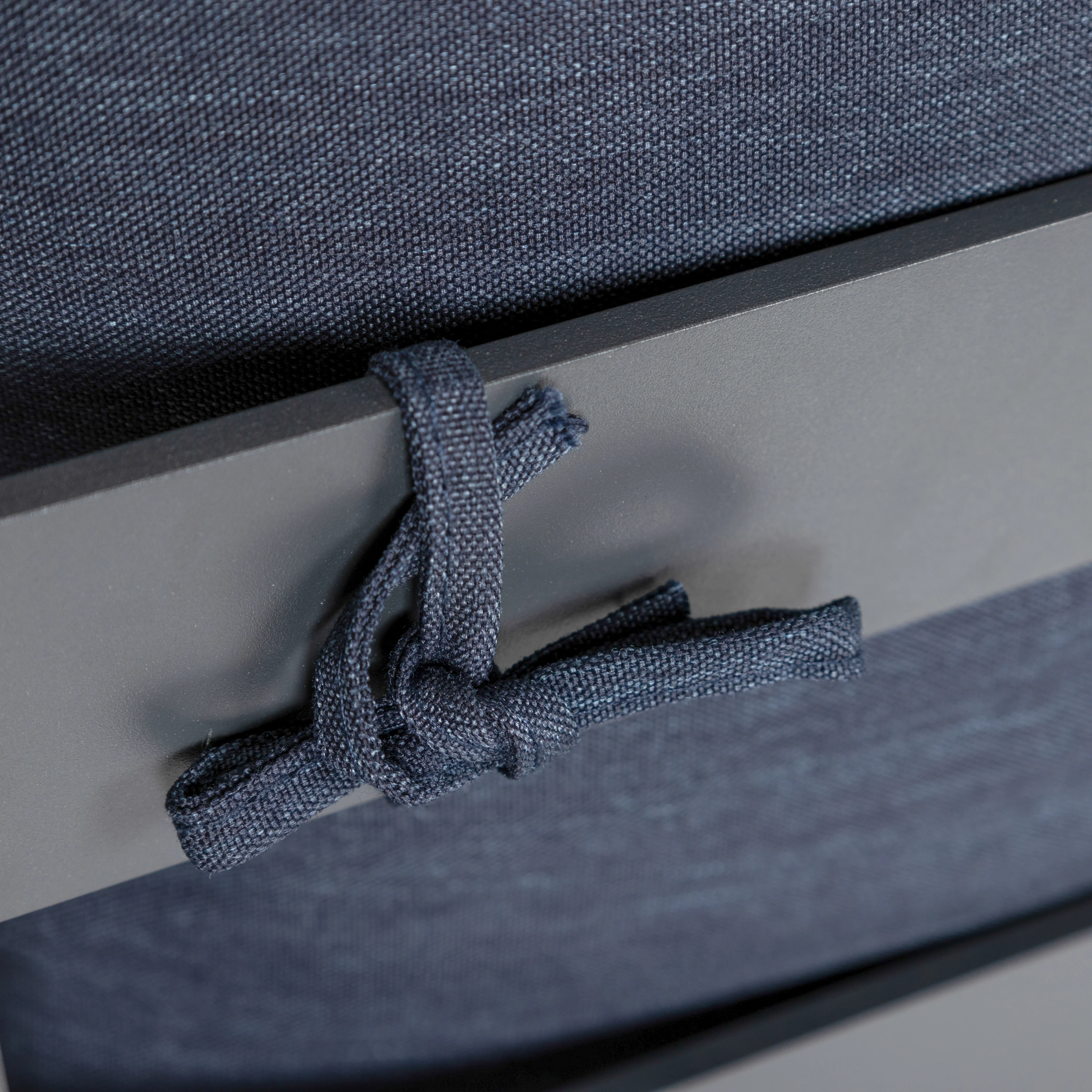 Chelsea 7-Piece Patio Sectional And Coffee Table Set Black Aluminum With Cushions