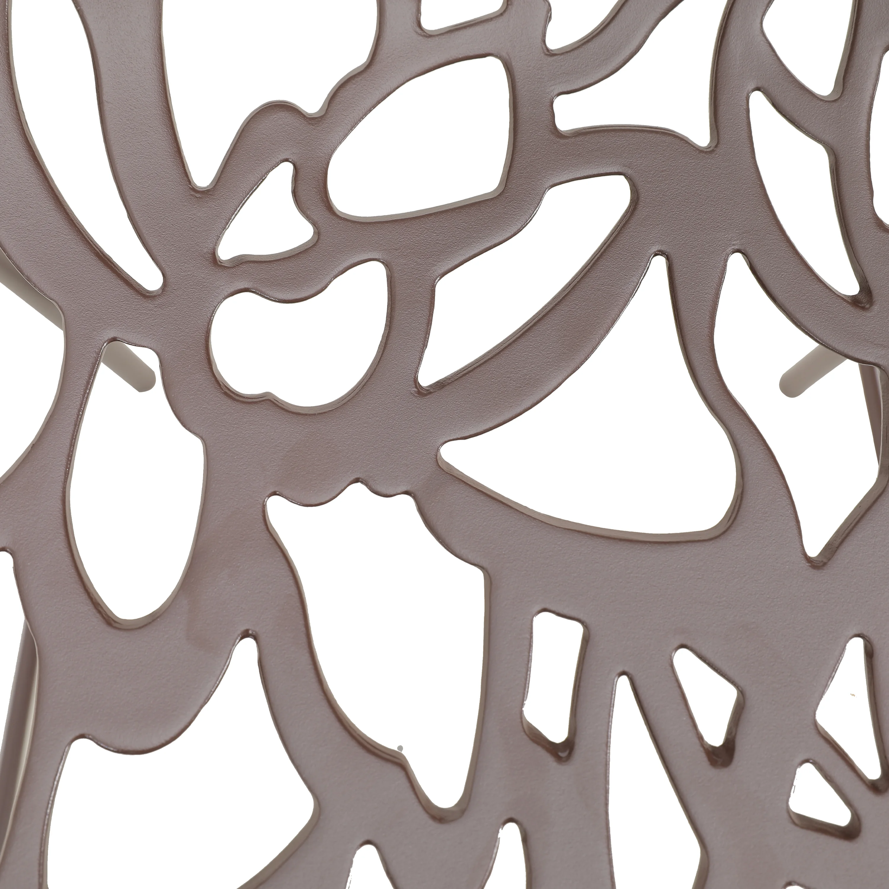 Devon Mid-Century Modern Aluminum Bar Stool with Powder Coated Frame and Footrest