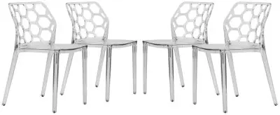 Modern Dynamic Dining Chair, Set of 4