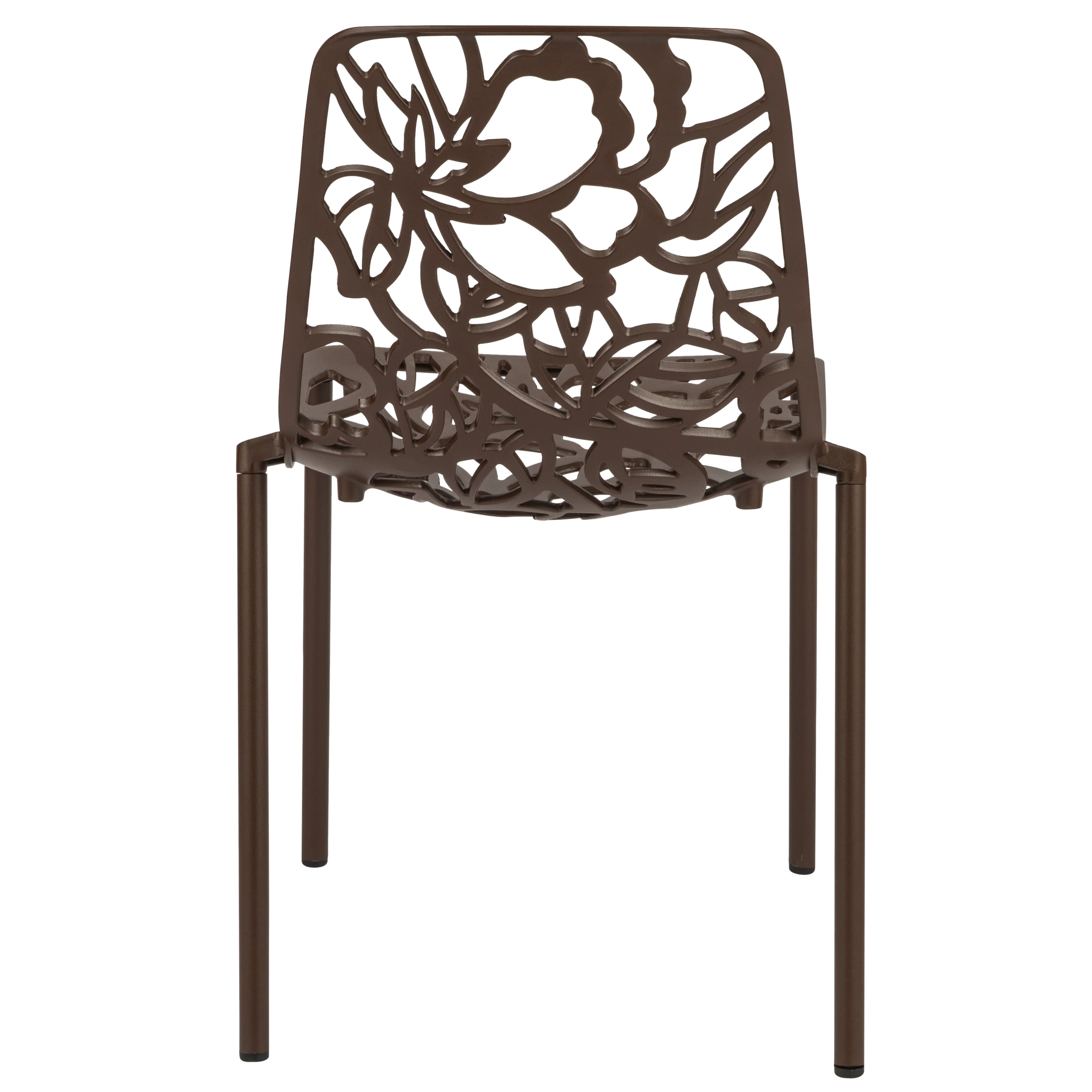 Modern Devon Aluminum Chair, Set of 2
