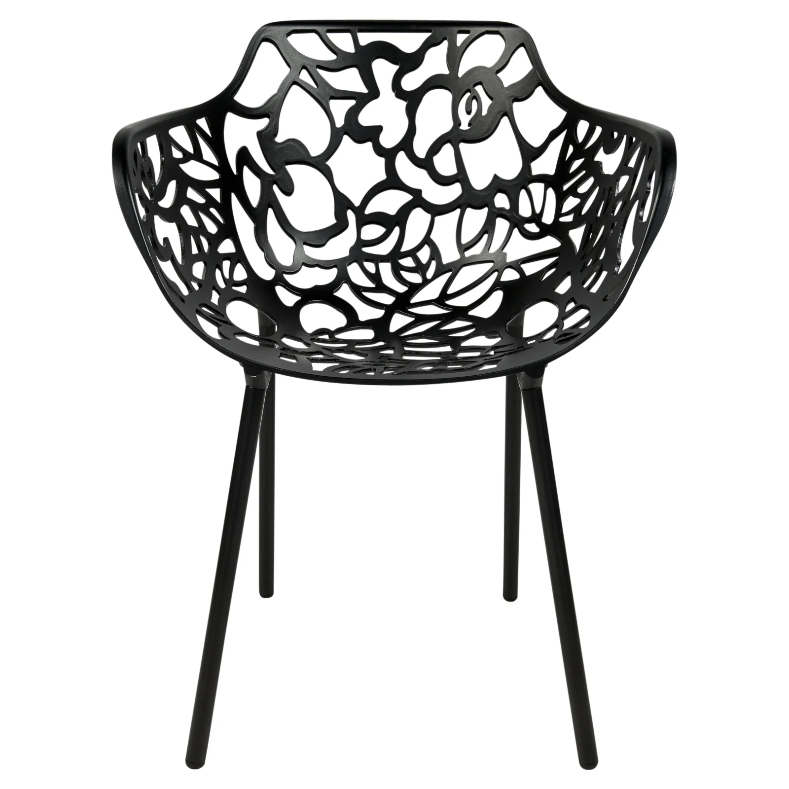 Modern Devon Aluminum Armchair