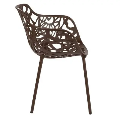 Modern Devon Aluminum Armchair