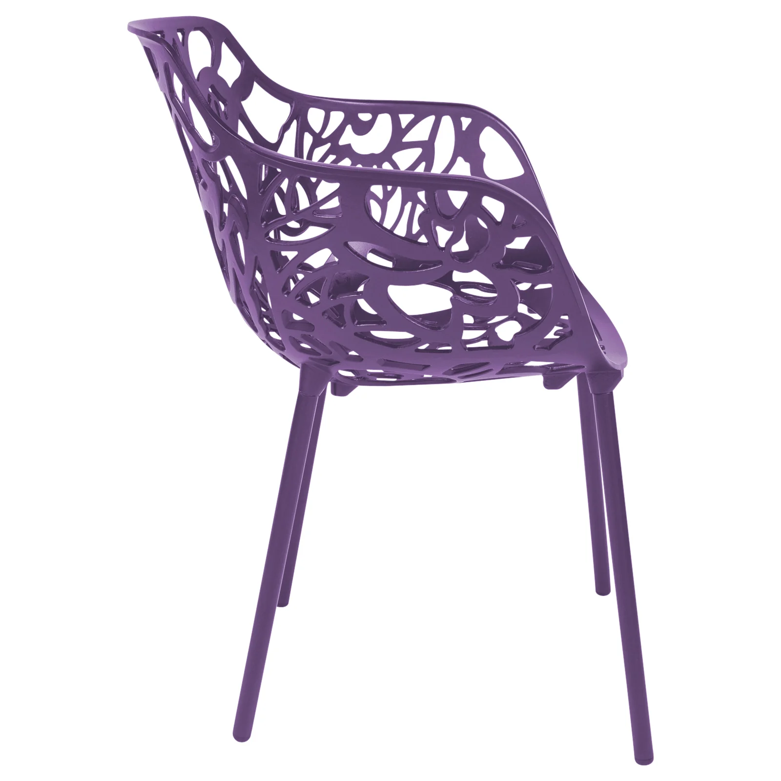 Modern Devon Aluminum Armchair