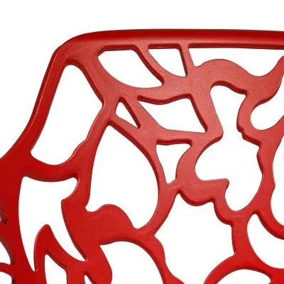 Modern Devon Aluminum Armchair, Set of 4