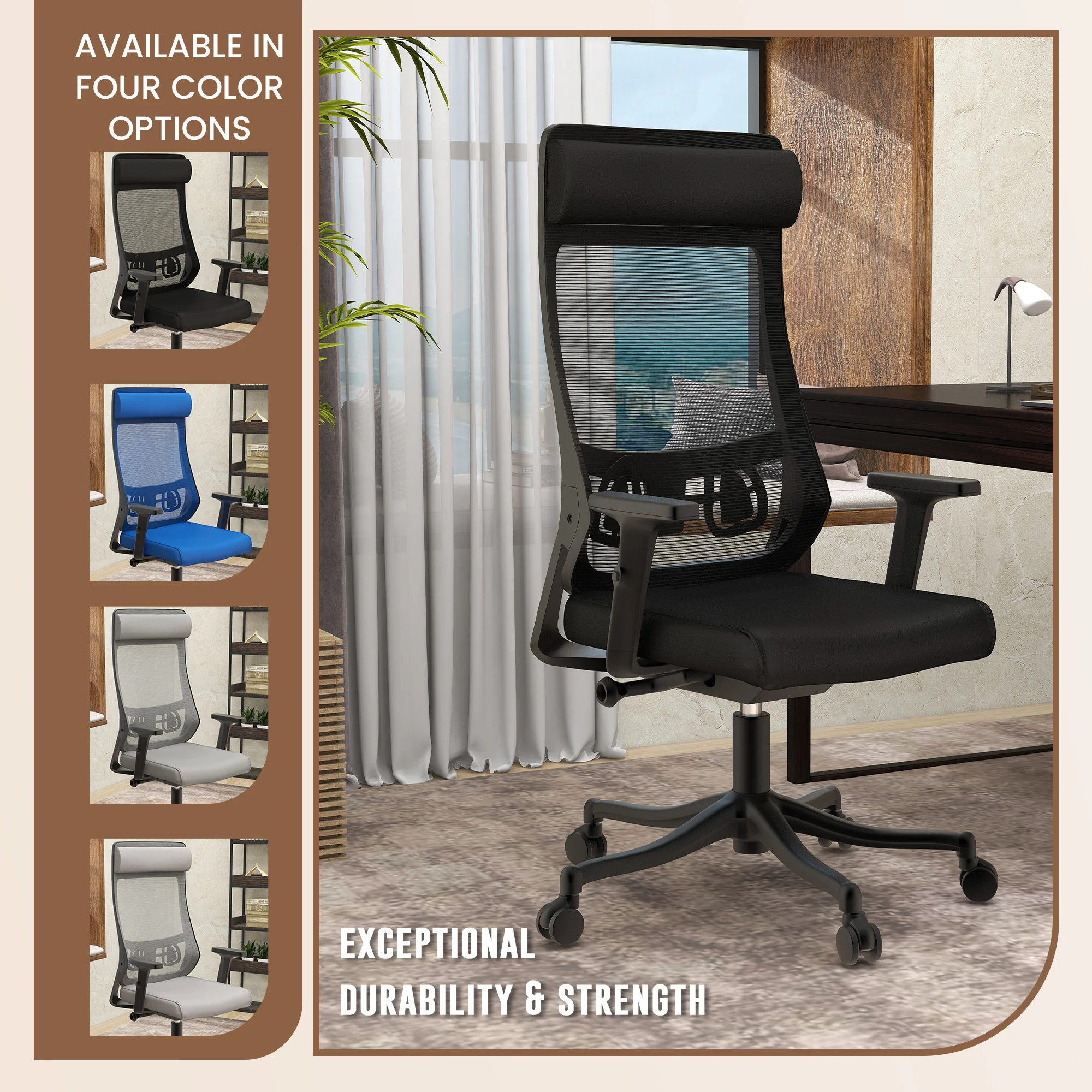 Office Dale Series Office Task Chair In Black